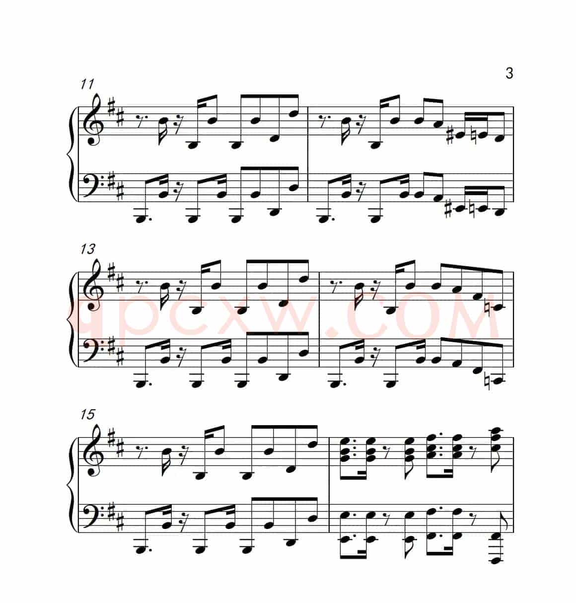 江南style（《弹吧音教》制谱版）