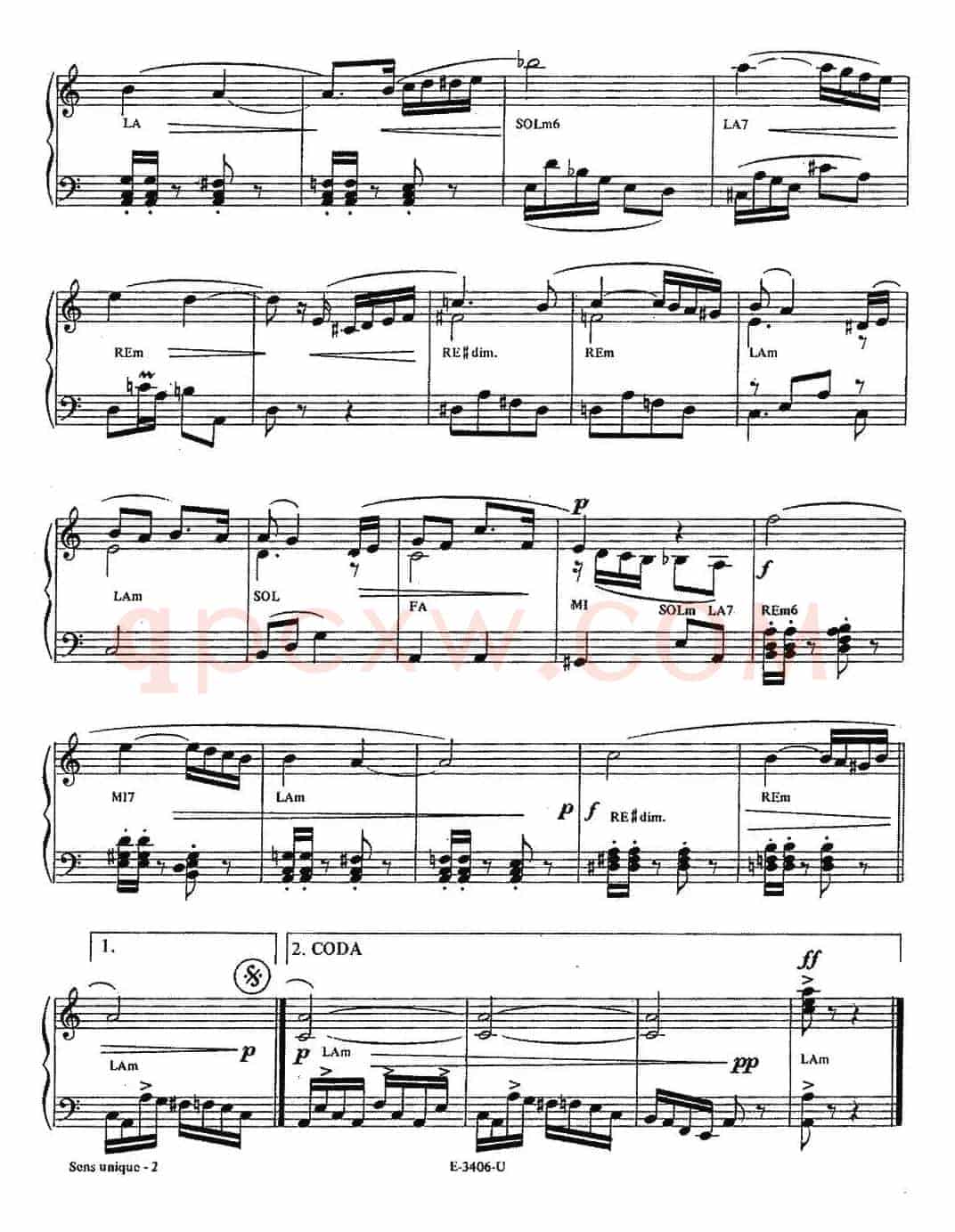 Piazzolla合集：13、Sens Unique