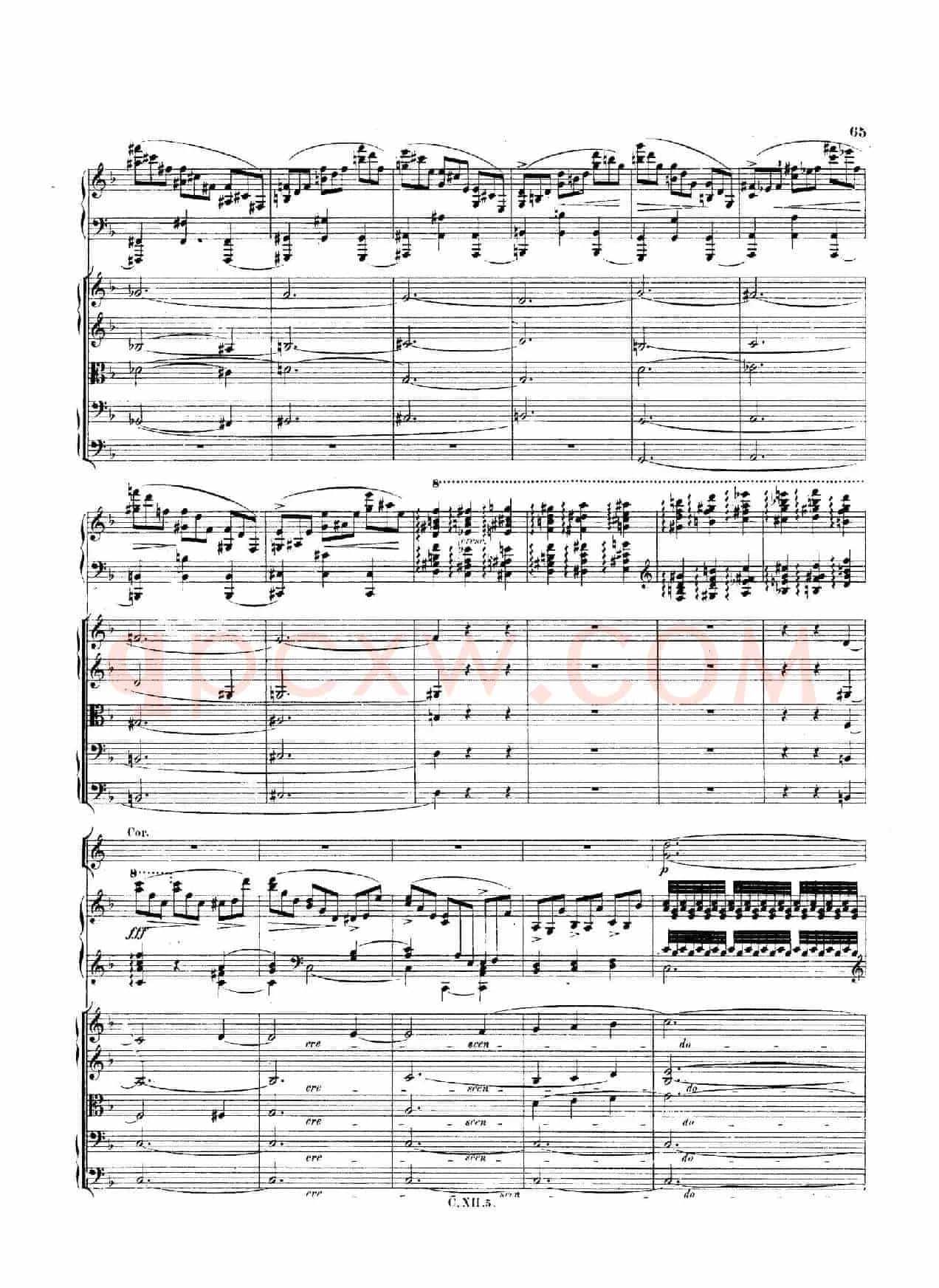 Piano Concerto No.2 in f Minor Op.21(f小调第二钢琴协奏曲·总谱)