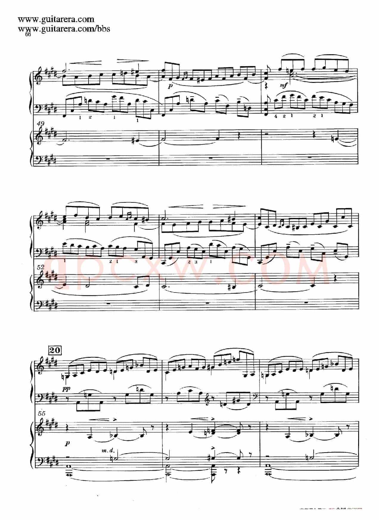c小调第二钢琴协奏曲 Op.18（双钢琴·第二乐章）