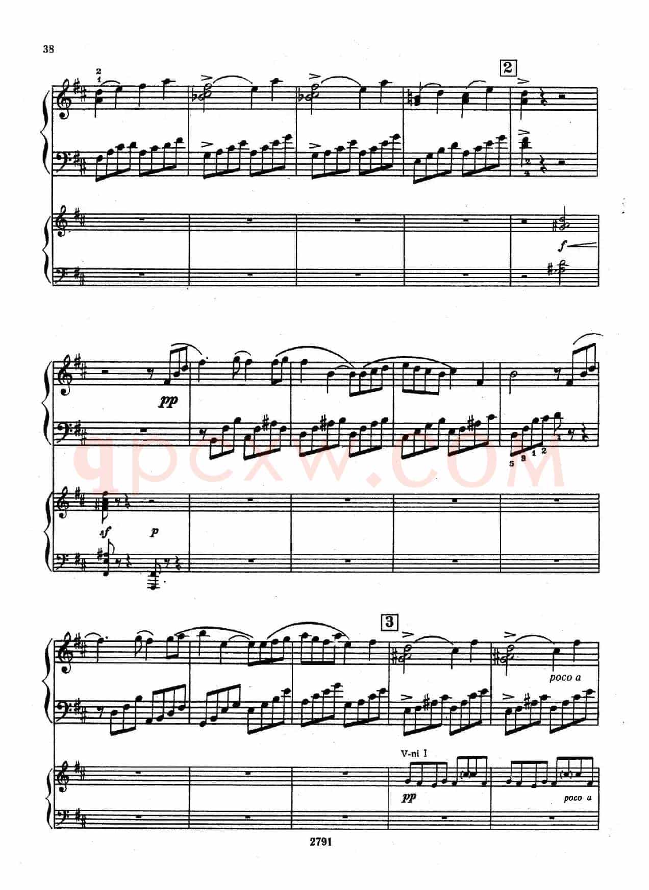 Piano Concerto No.3 in D major, Youth Op.50 - 2 pianos(D大调第三钢琴协奏曲“为青少年而作”Op.50·双钢琴)