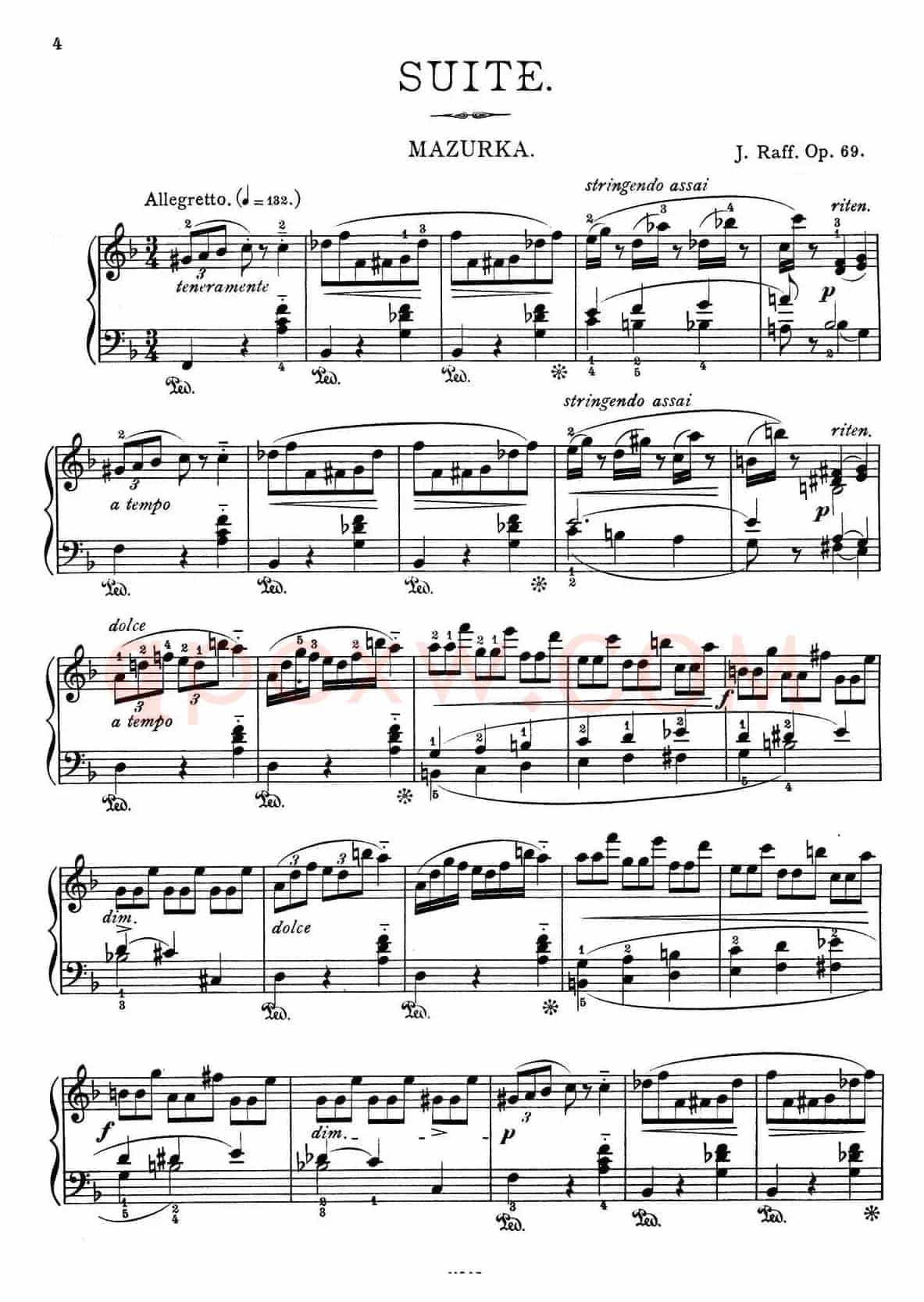 a小调第一组曲 Op.69（2、MAZURKA）