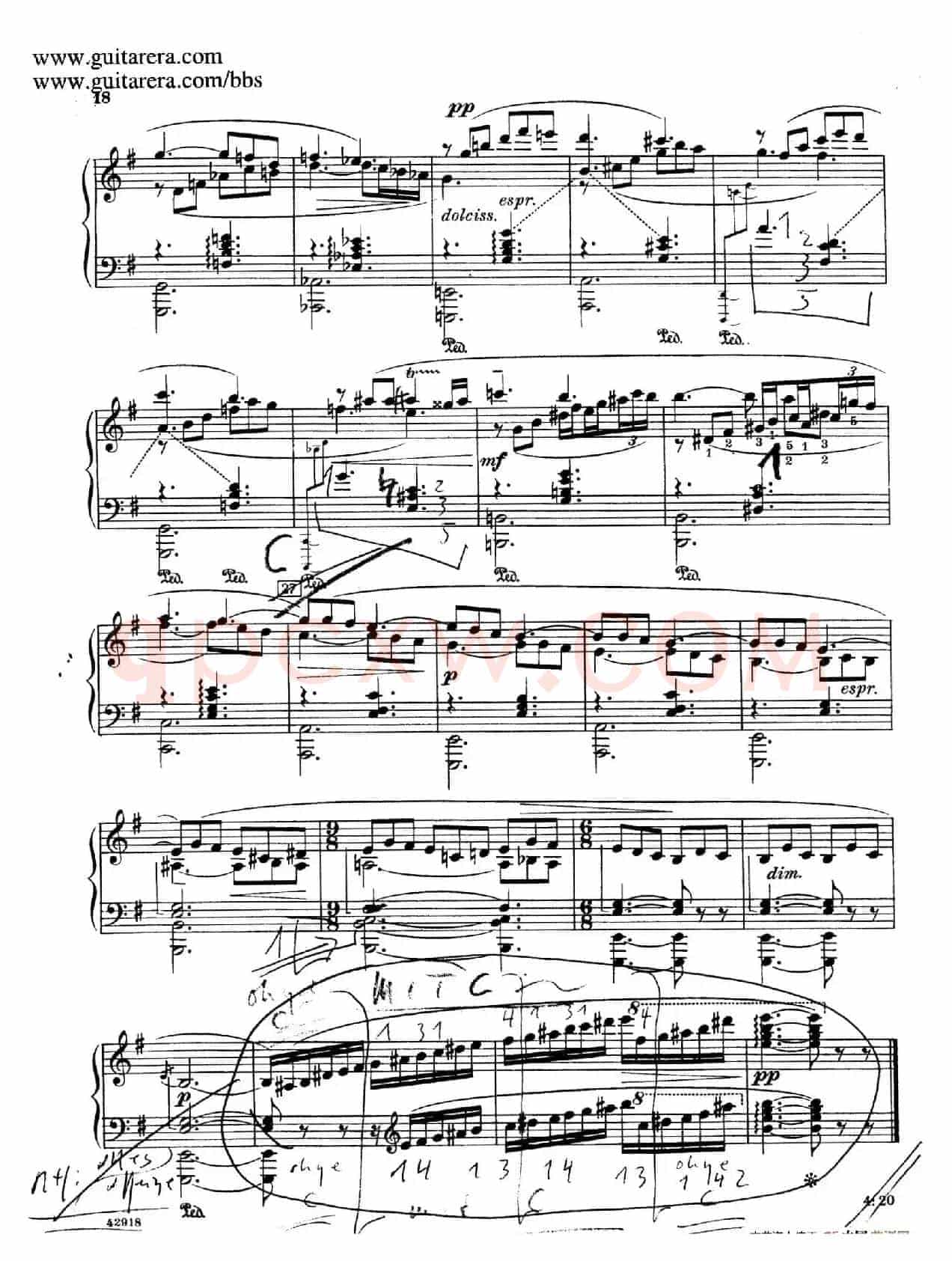 Souvenirs Op.28(纪念曲3. 双人芭蕾舞)