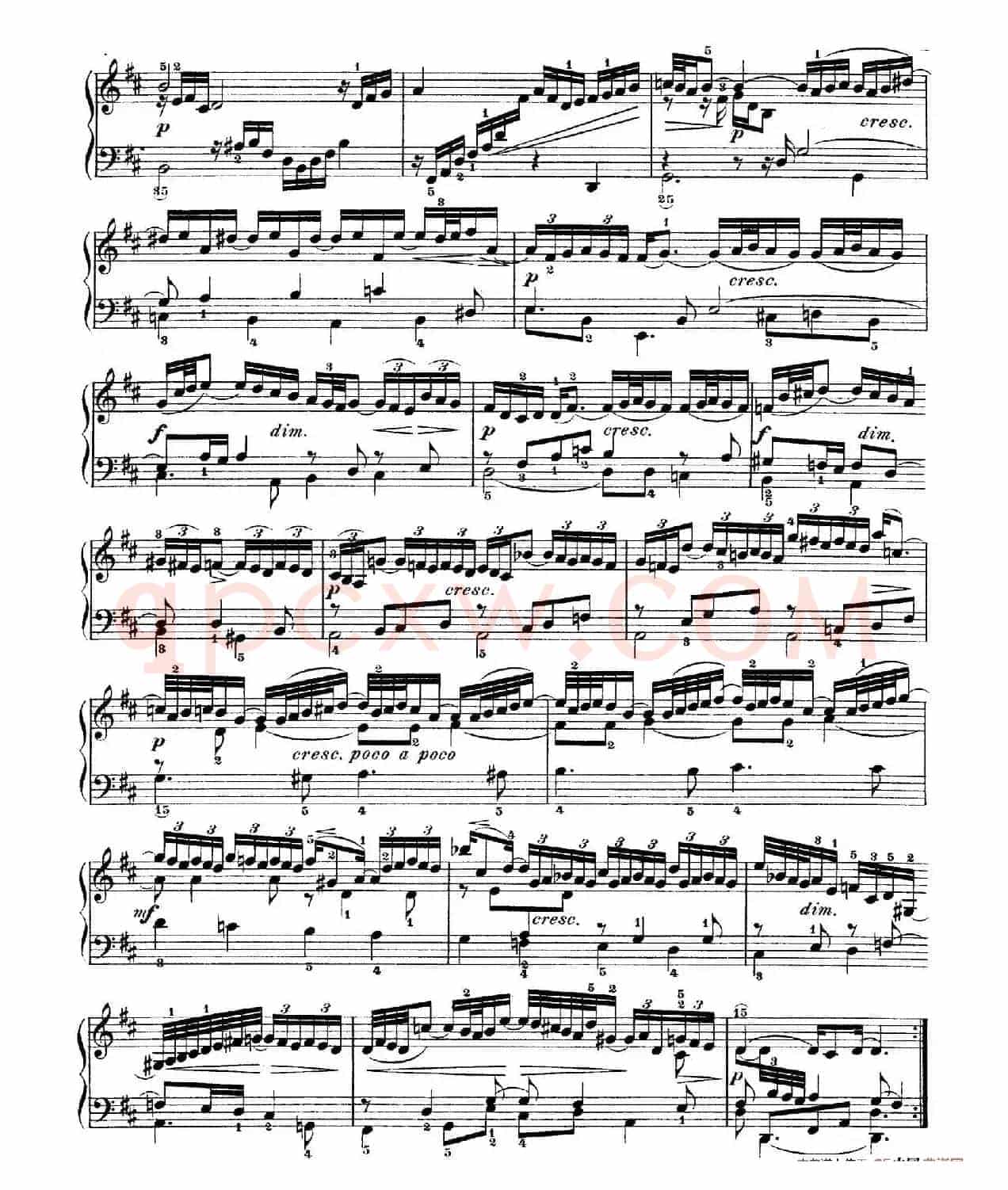 Six Partitas BWV 825-830(6首帕蒂塔·4)