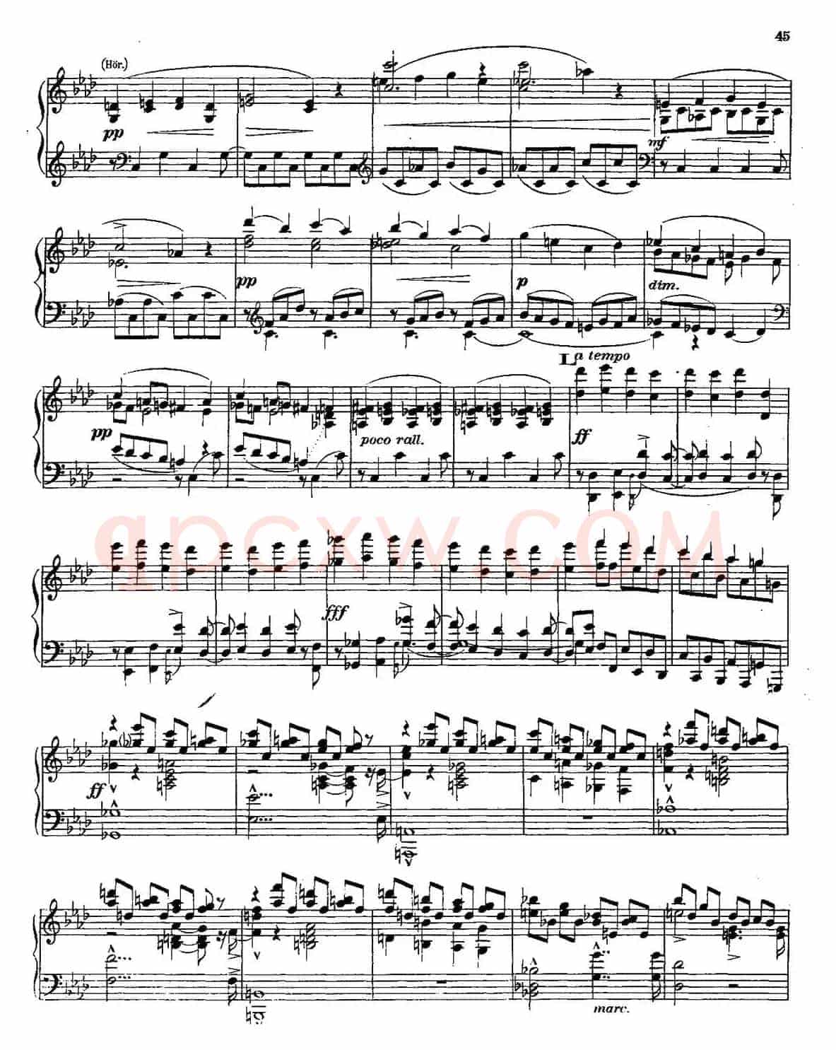 Symphony No.3 in d Minor - Solo Piano(d小调第三交响曲·钢琴独奏版·Ⅳ)