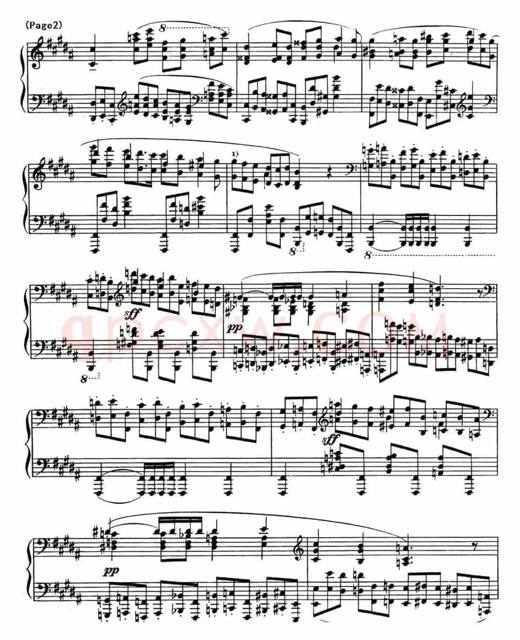 斯克里亚宾 钢琴练习曲 Op.8 No.9 Alexander Scriabin Etudes