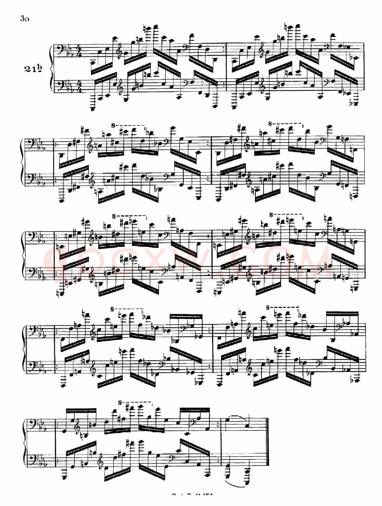 51 Exercises, WoO 6（51首钢琴练习 19—25）