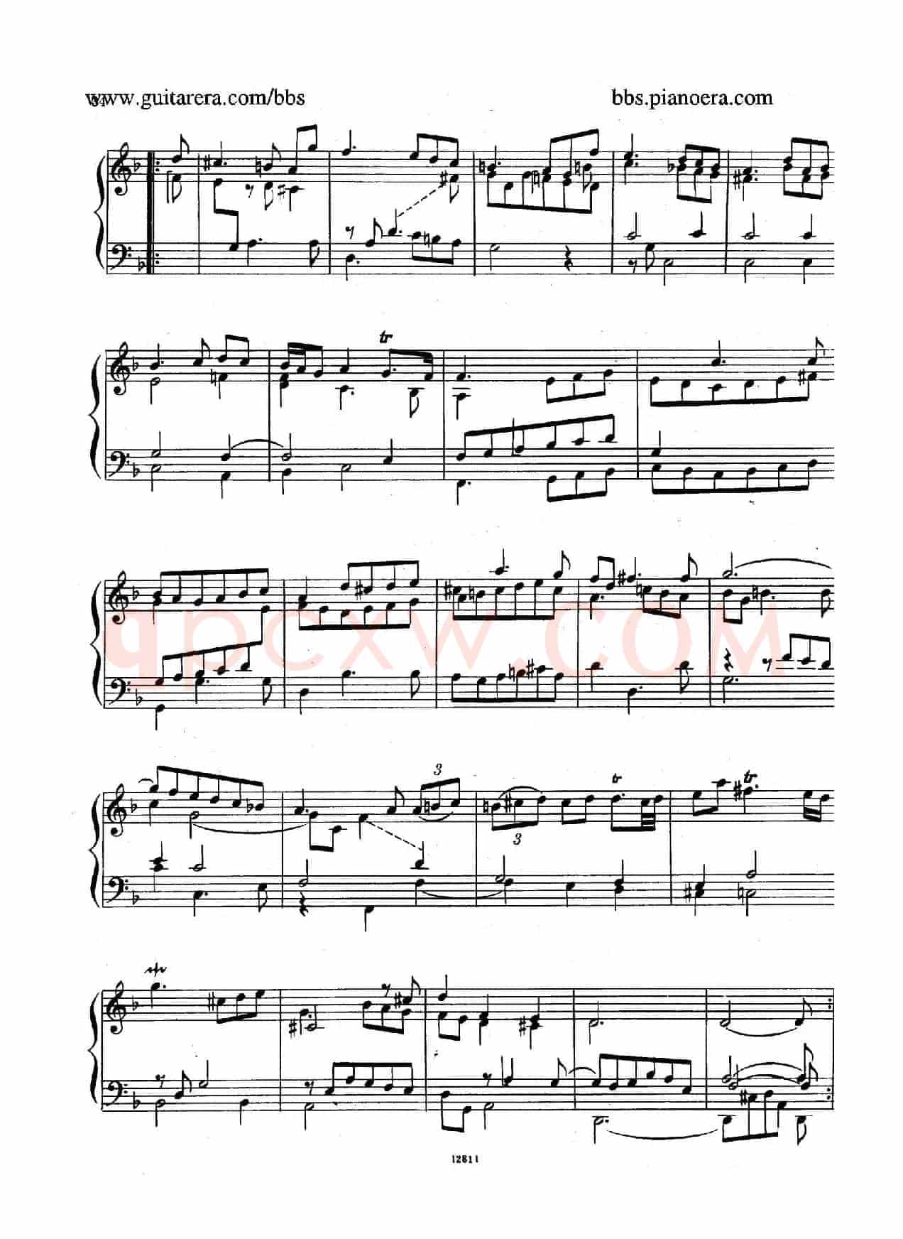 Suite No.3 in d Minor HWV 428(d小调第三组曲)