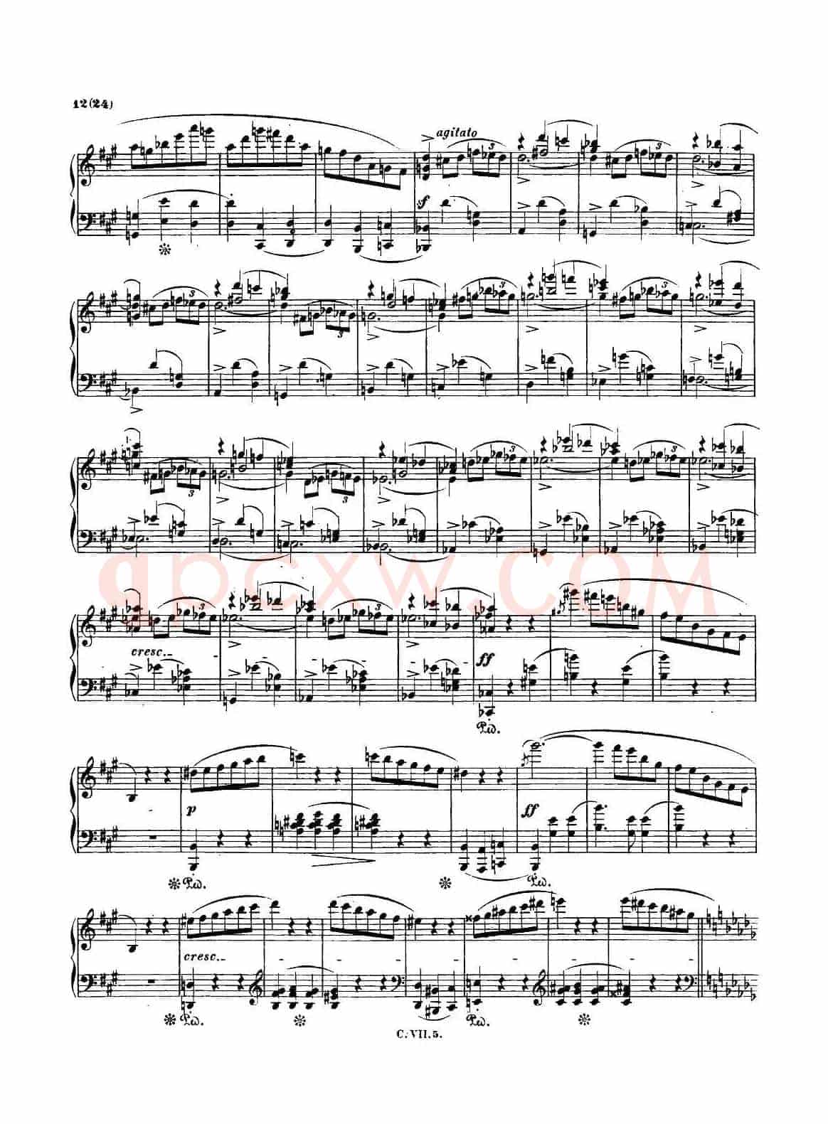 肖邦 钢琴谐谑曲 Chopin Scherzo(No.2 降b小调,Op.31)