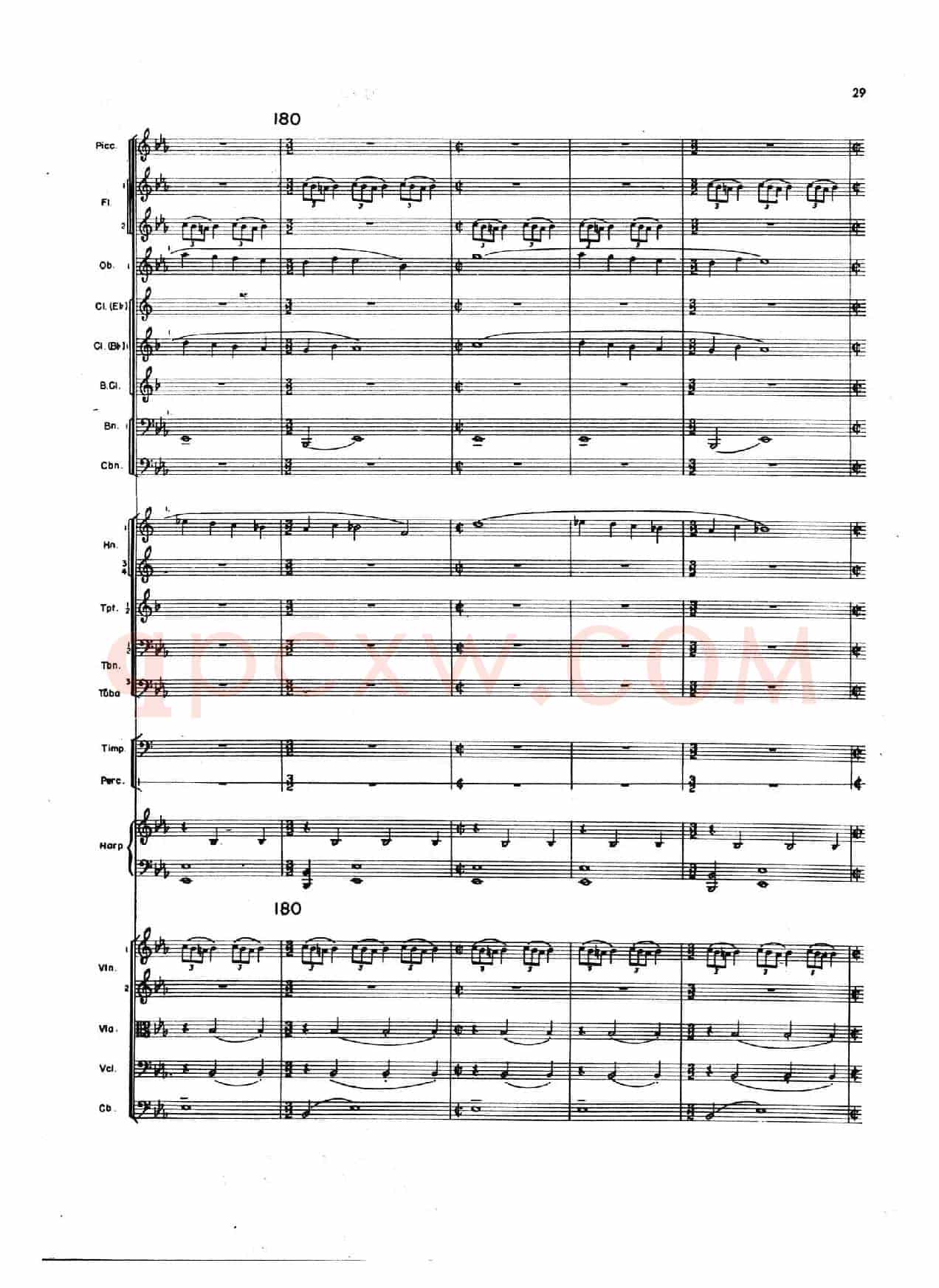 OVERTURE TO CANDIDE(《坎迪德》序曲)(交响乐总谱)