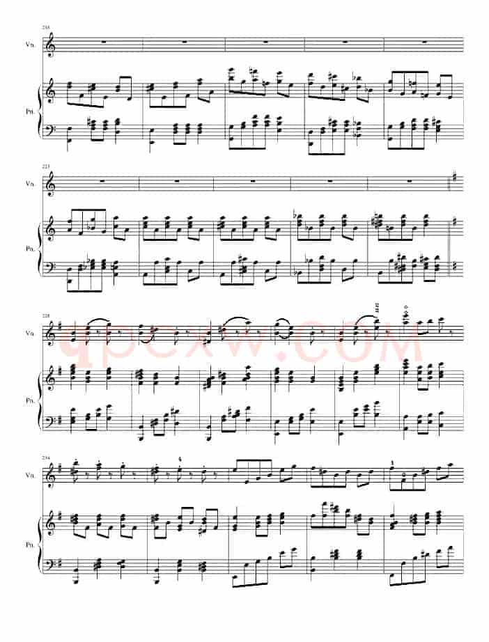A小调舞曲（For Piano And Violin）