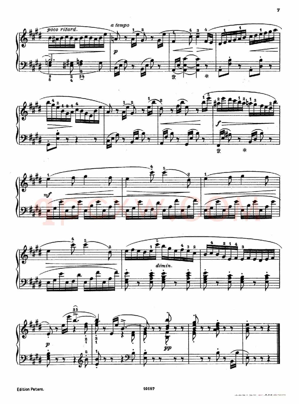 Akvareller Op.19(水彩画·2. 谐谑曲)