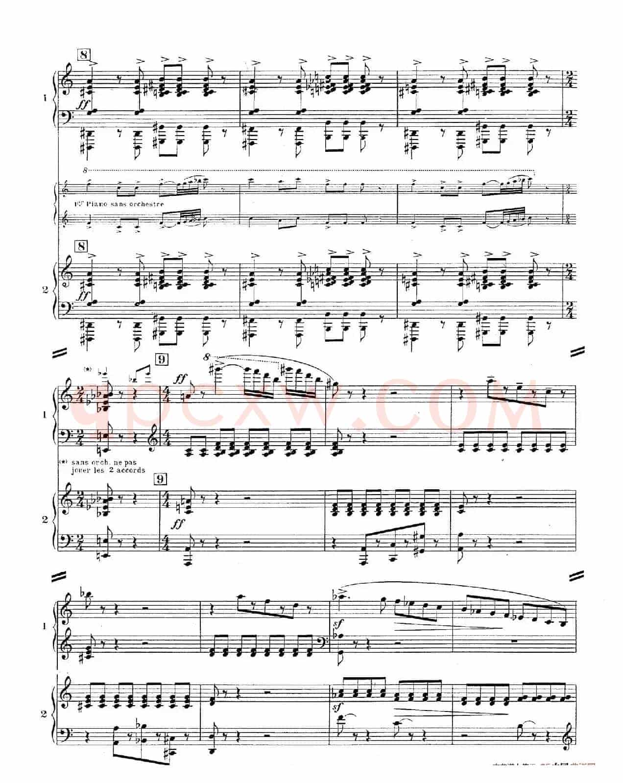 Concerto for 2 Pianos in d Minor(d小调双钢琴协奏曲· 第一乐章)
