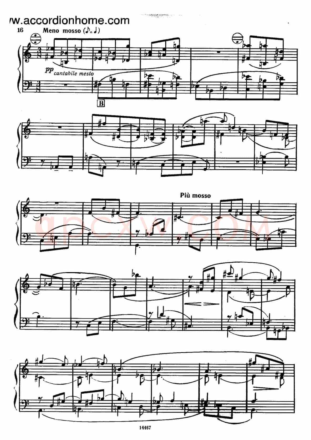 Sonate No.3(奏鸣曲三号)(第一乐章)