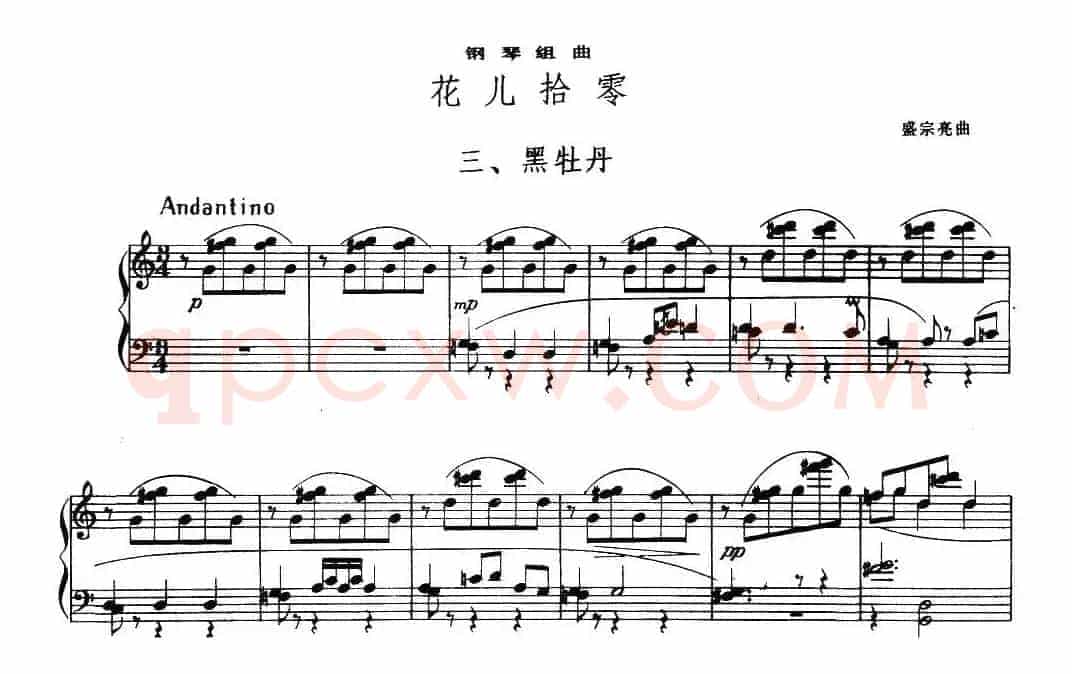 花儿拾零 三、黑牡丹