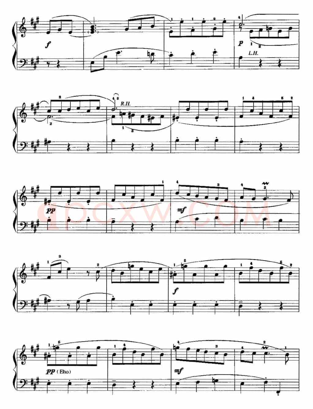 手风琴复调作品：小组曲