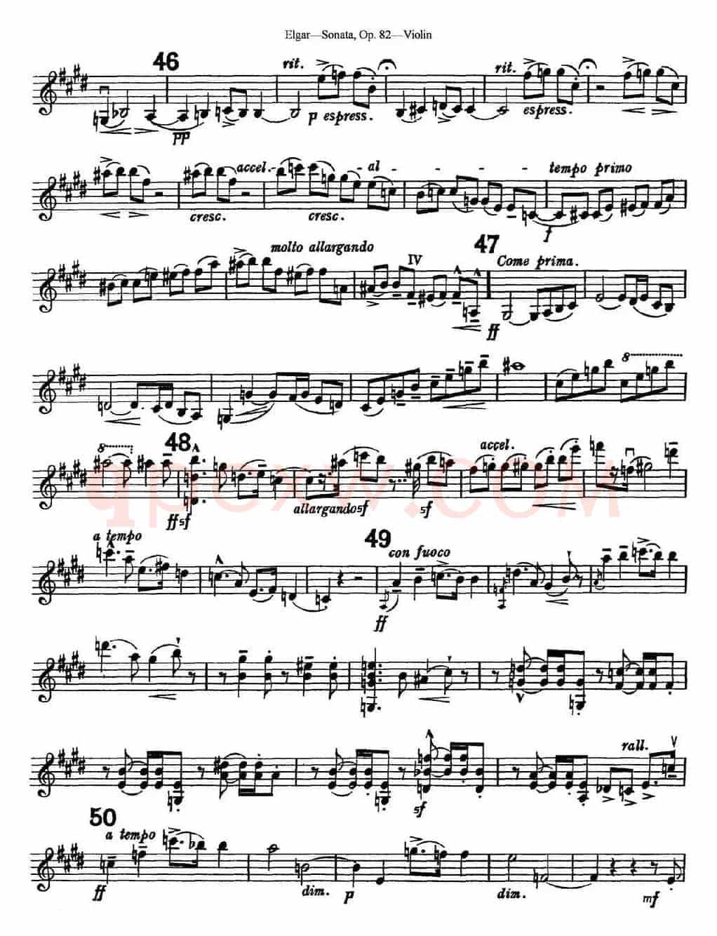 Violin Sonata Op.82