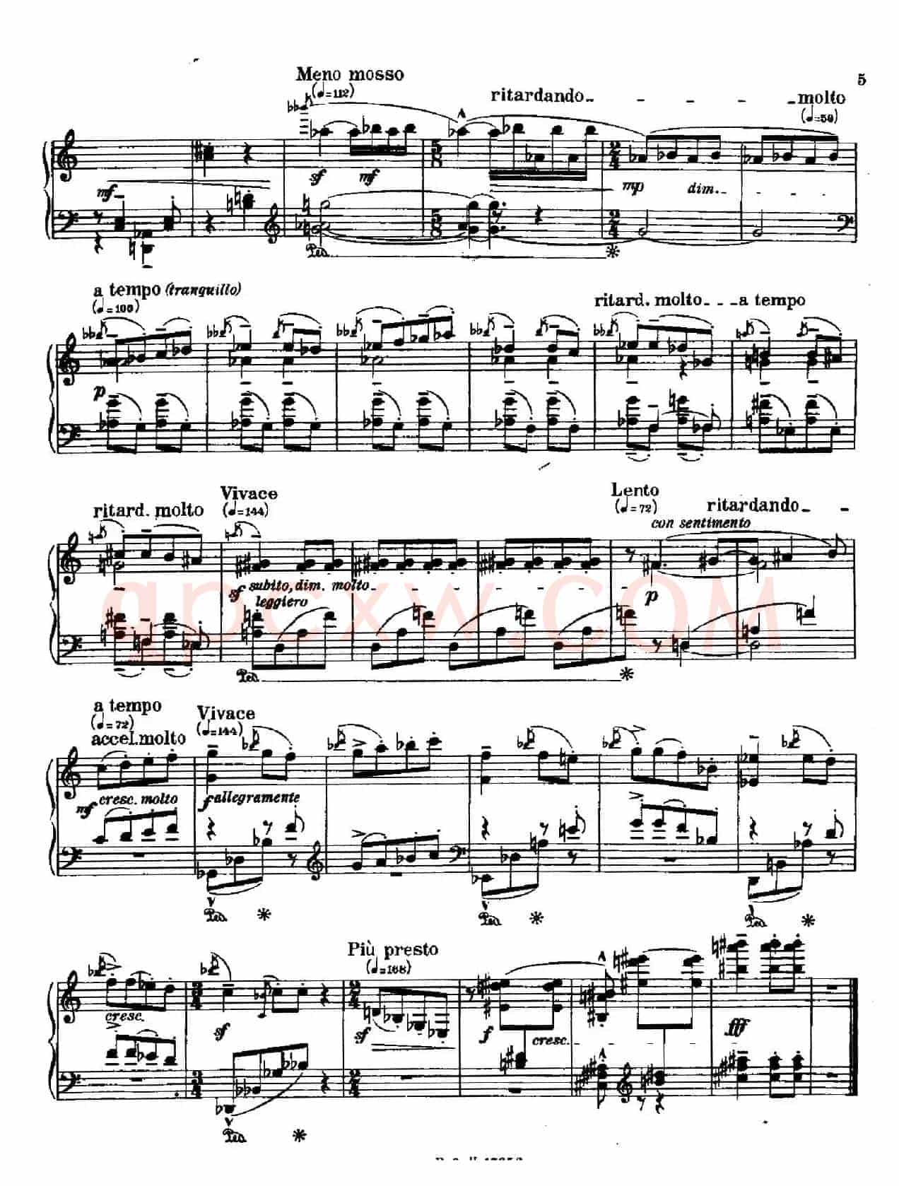 8 Improvisations Op.20（8首匈牙利民歌即兴曲·Ⅱ）