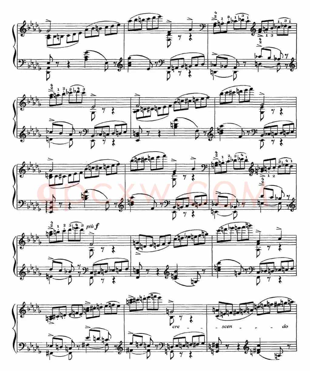 柴可夫斯基18首钢琴小品Op.72(10.Scherzo-fantaisie)