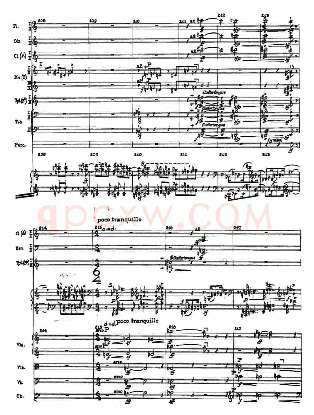 Piano Concerto Op.42（钢琴协奏曲总谱P1-34）