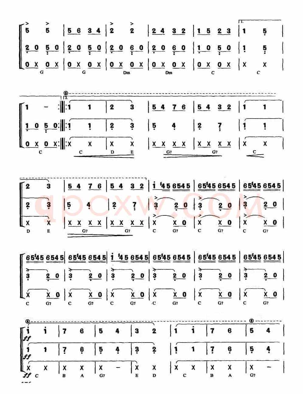 Kang kang 舞曲（重奏）