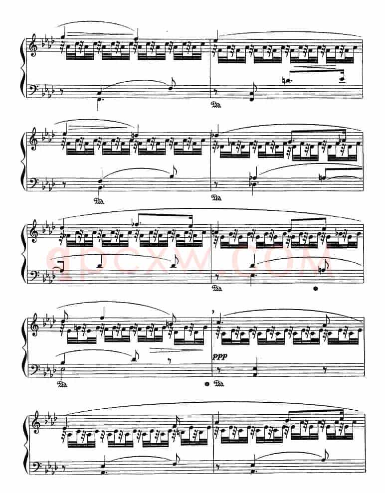现代钢琴曲：16、在孤独的泉水边