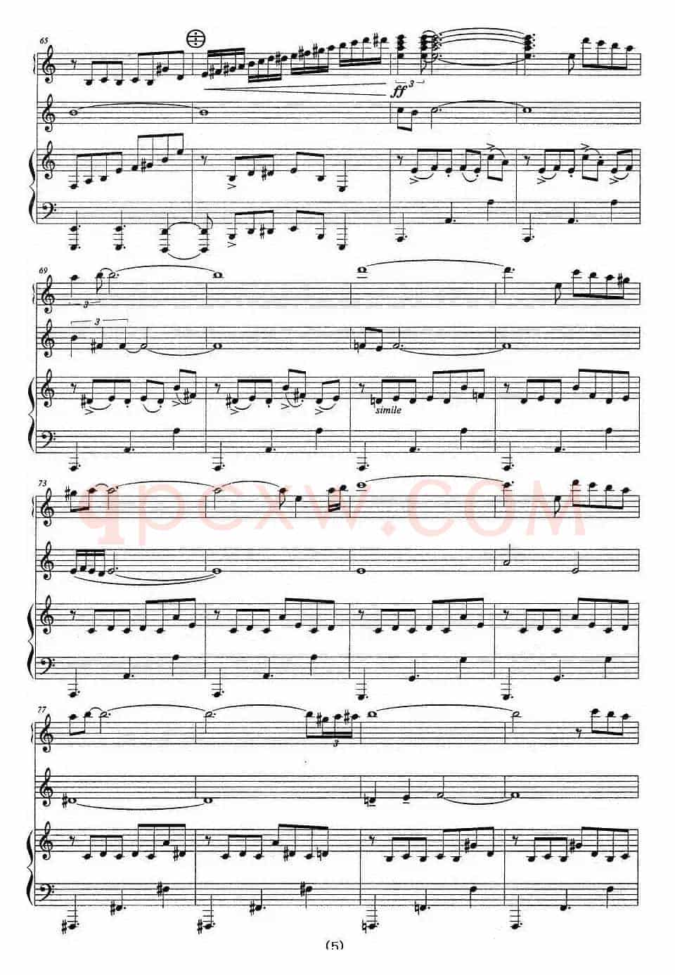 Libertango（自由探戈）（手风琴、小提琴、钢琴三重奏）