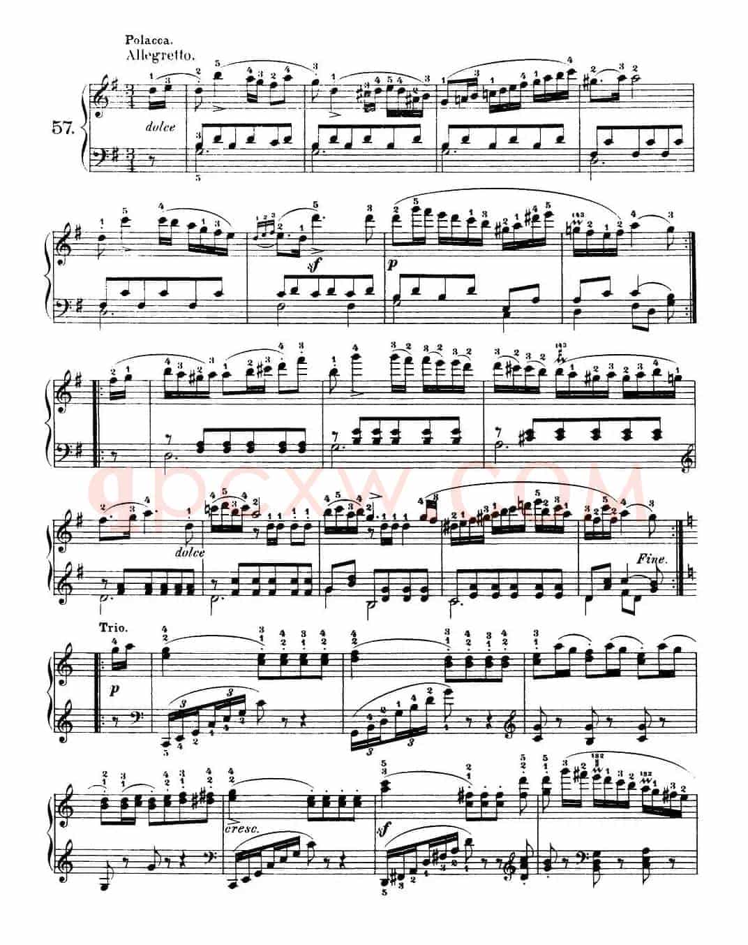 One Hundred and Ten Easy and Progressive Exercises Op.453(车尔尼110首简易练习曲 52——60)