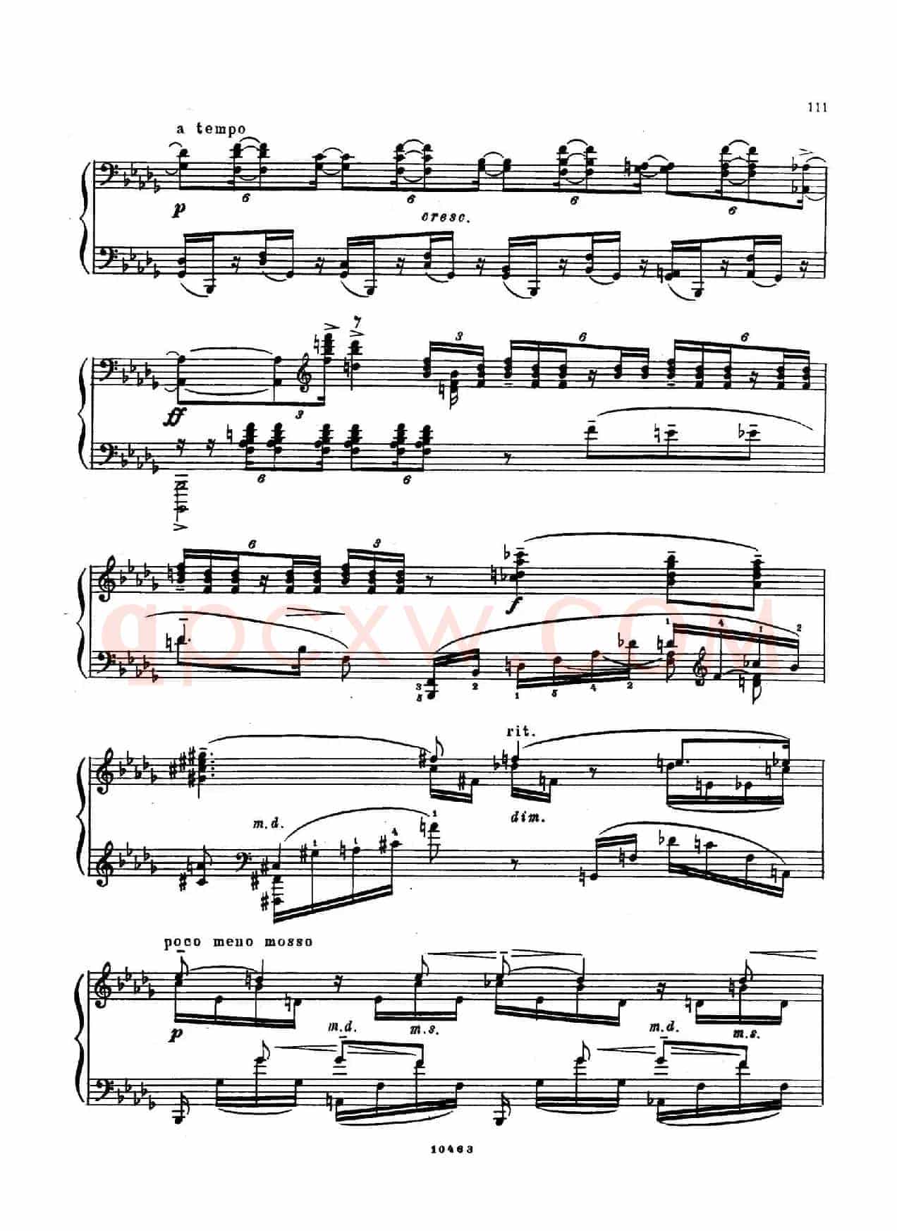 降b小调第二钢琴奏鸣曲(Op.36 No.2)