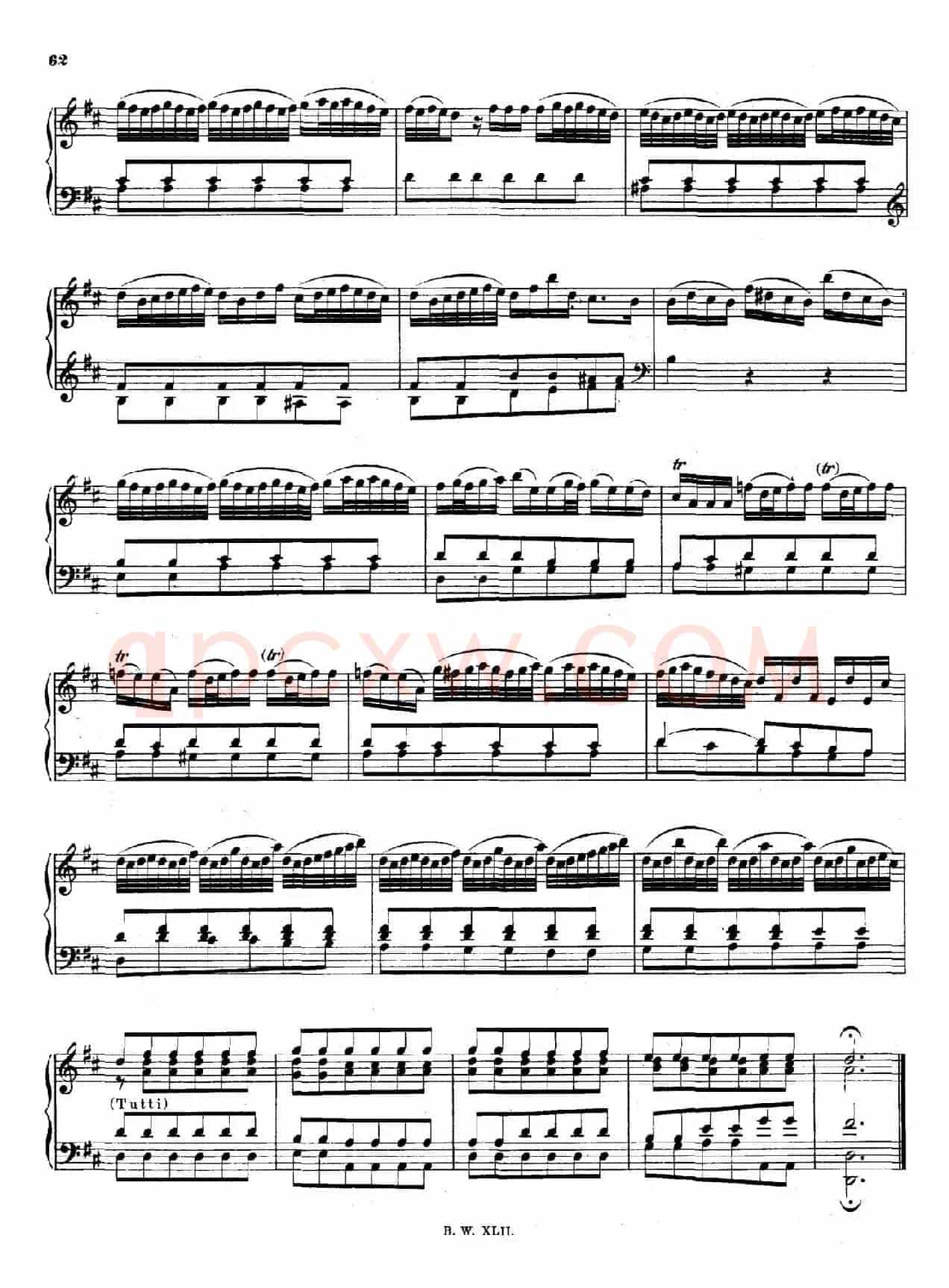 16 Concertos BWV 972-987(十六首为独奏古钢琴而作的协奏曲)(P1——10)