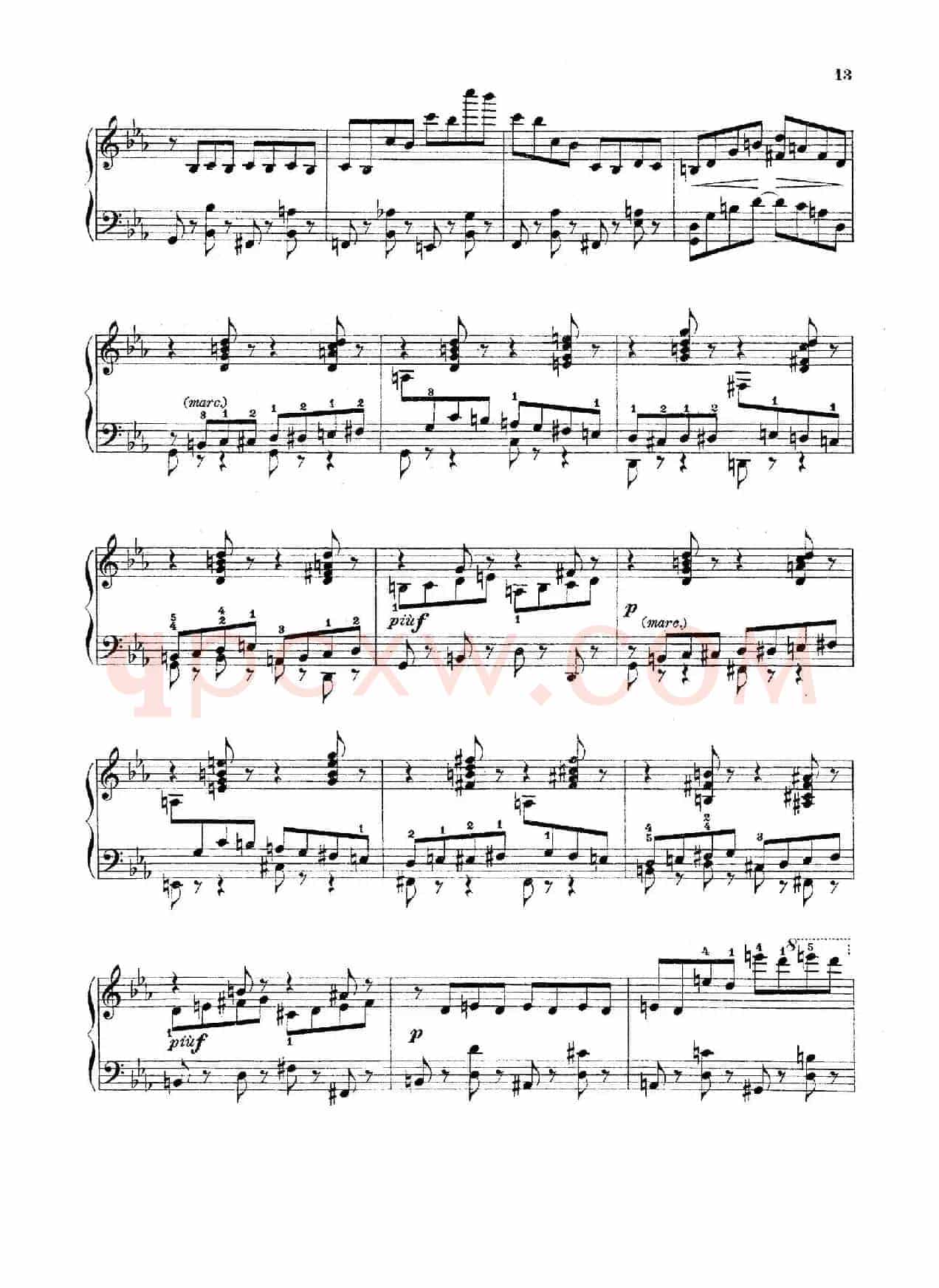 Die Jongleurin Op.52 No.4(女丑角)