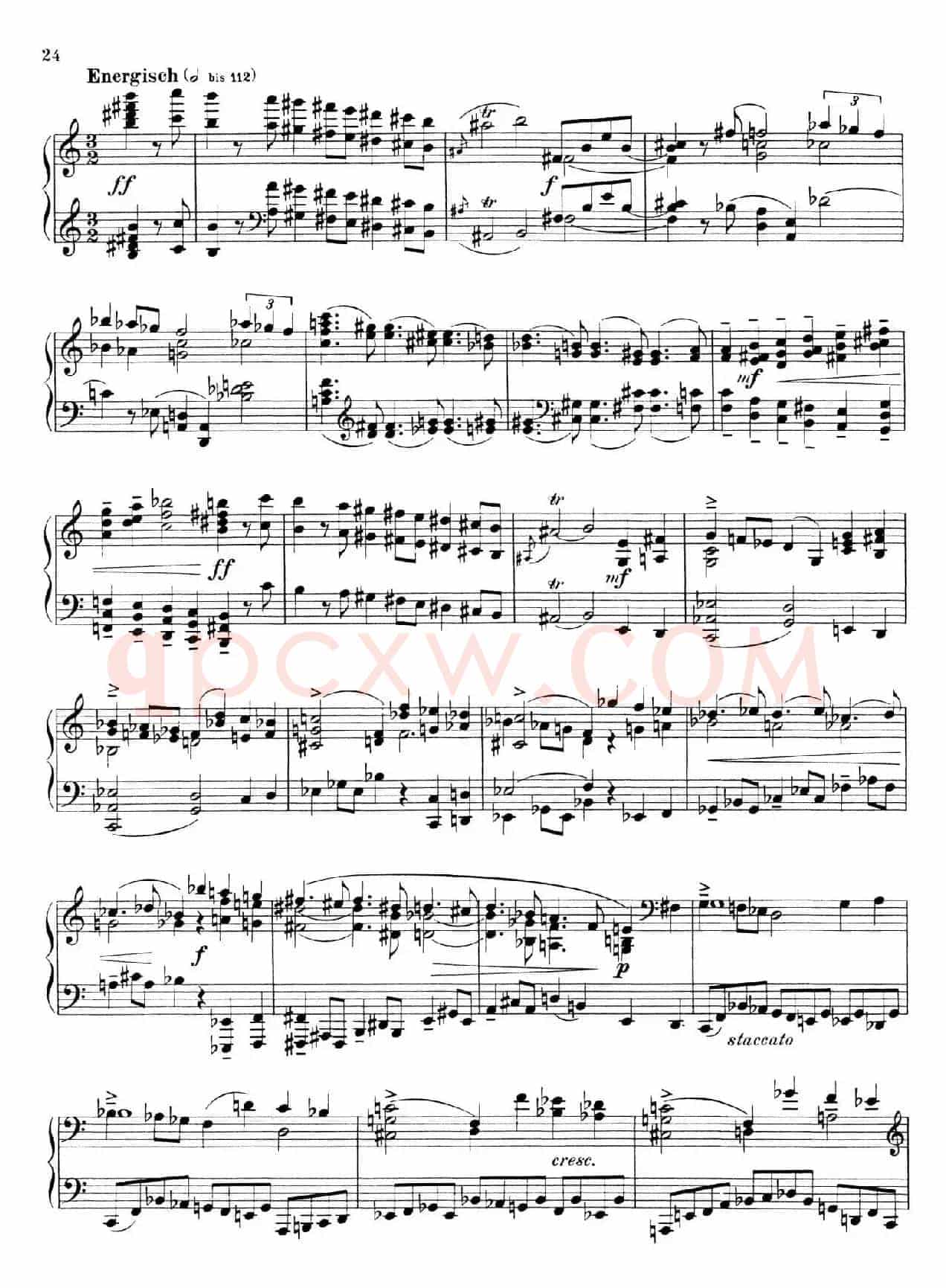 Piano Sonata No.1（第一钢琴奏鸣曲 Ⅴ）