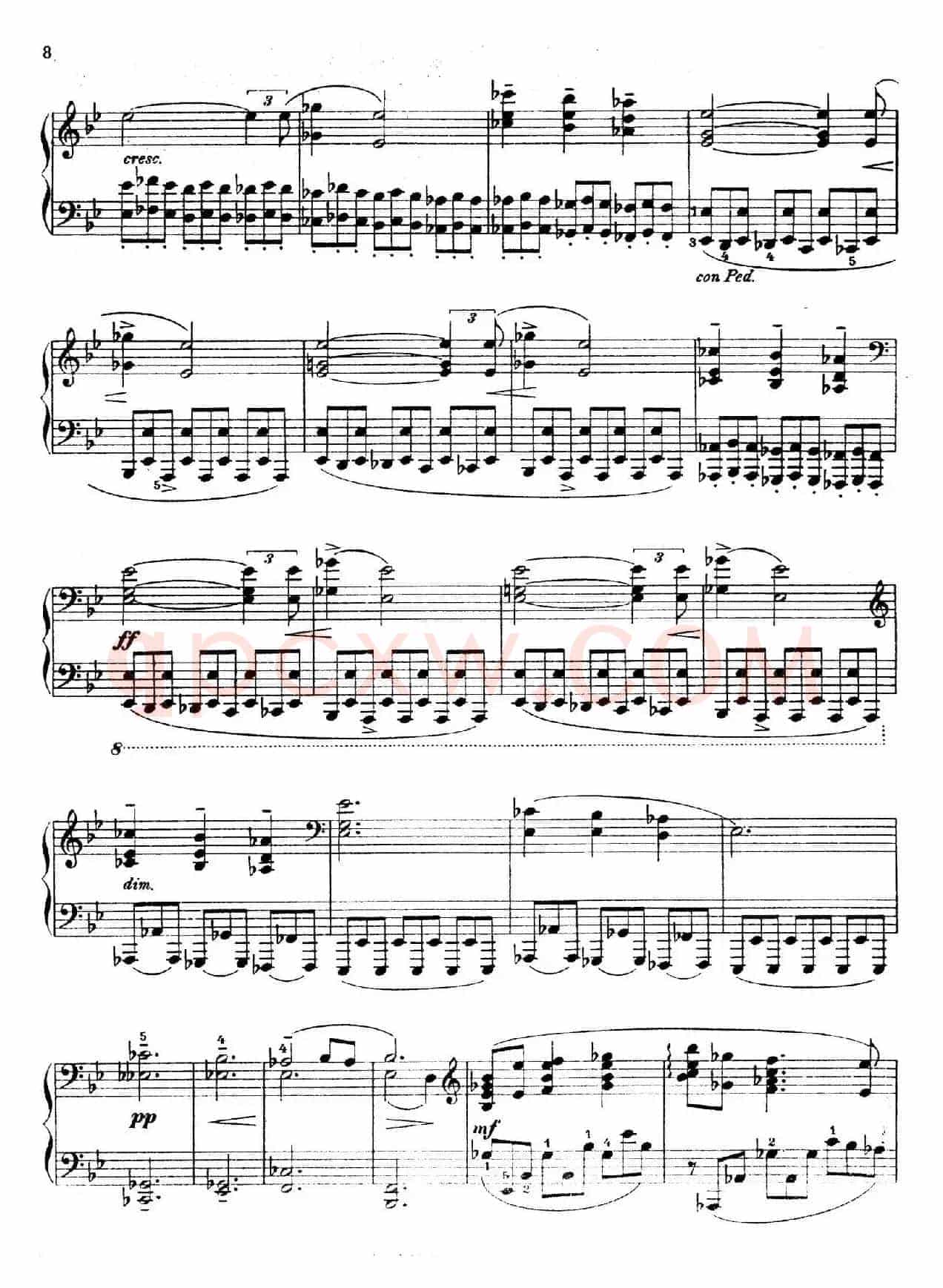 Ballade in c-sharp Minor Op.42(升c小调叙事曲)