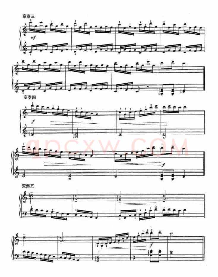 乒乓变奏曲