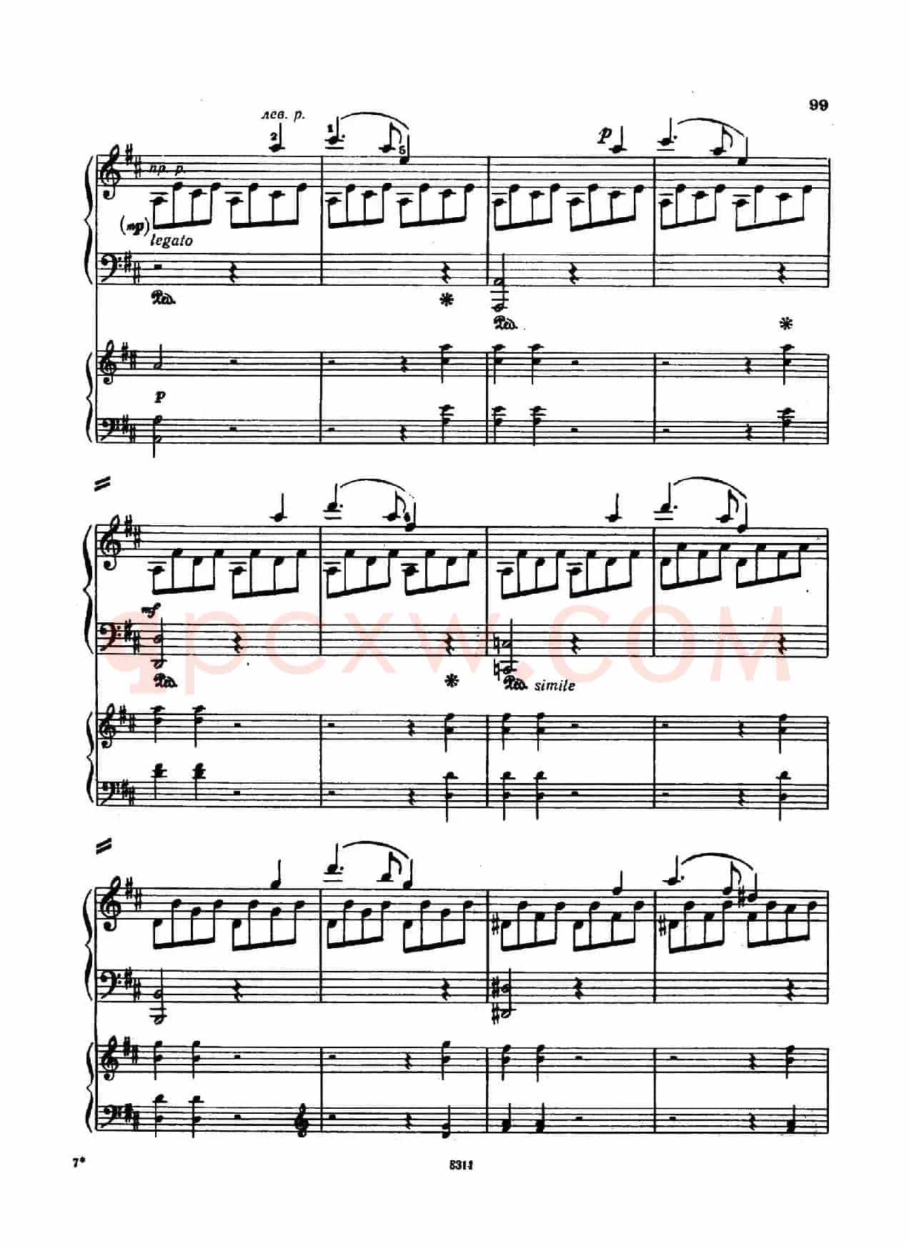 Concerto no 5 K 175 - 2 Piano(Ⅲ)