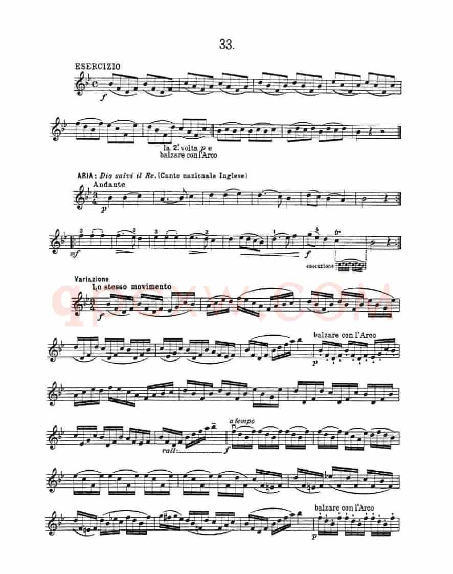 36 Studi Melodici E Facilissimi Op.48之31—36（36首容易旋律 作品.48）
