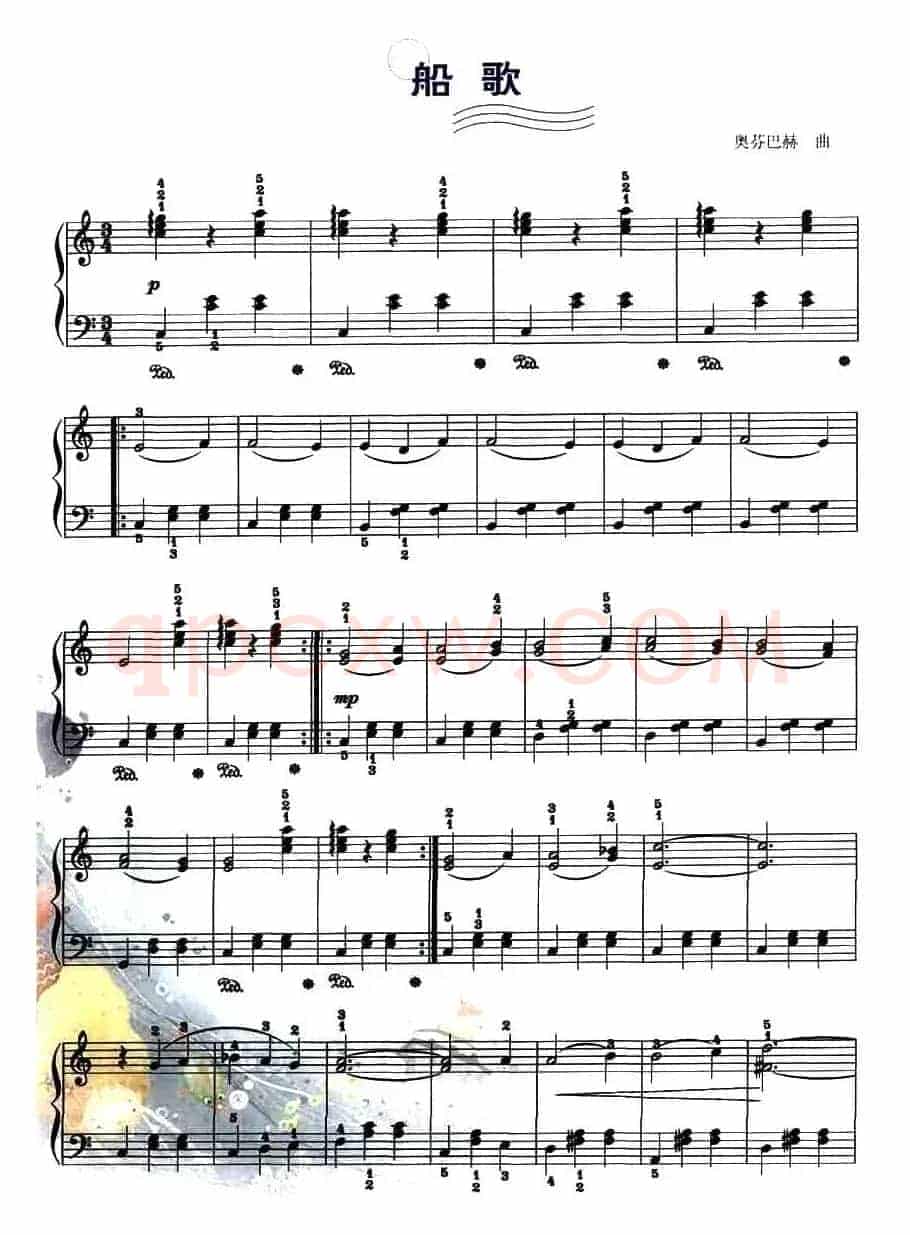 船歌（奥芬巴赫作曲版）