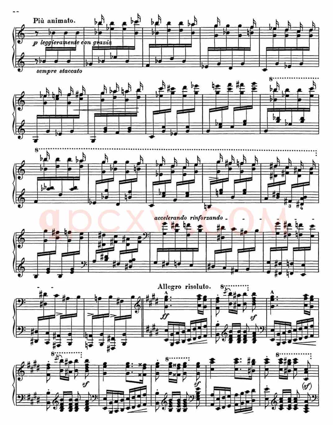 李斯特 匈牙利狂想曲 Hungarian Rhapsodies S.244 No.1