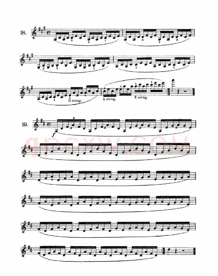 School of Mechanism,Op.74（小提琴技巧 作品.74）
