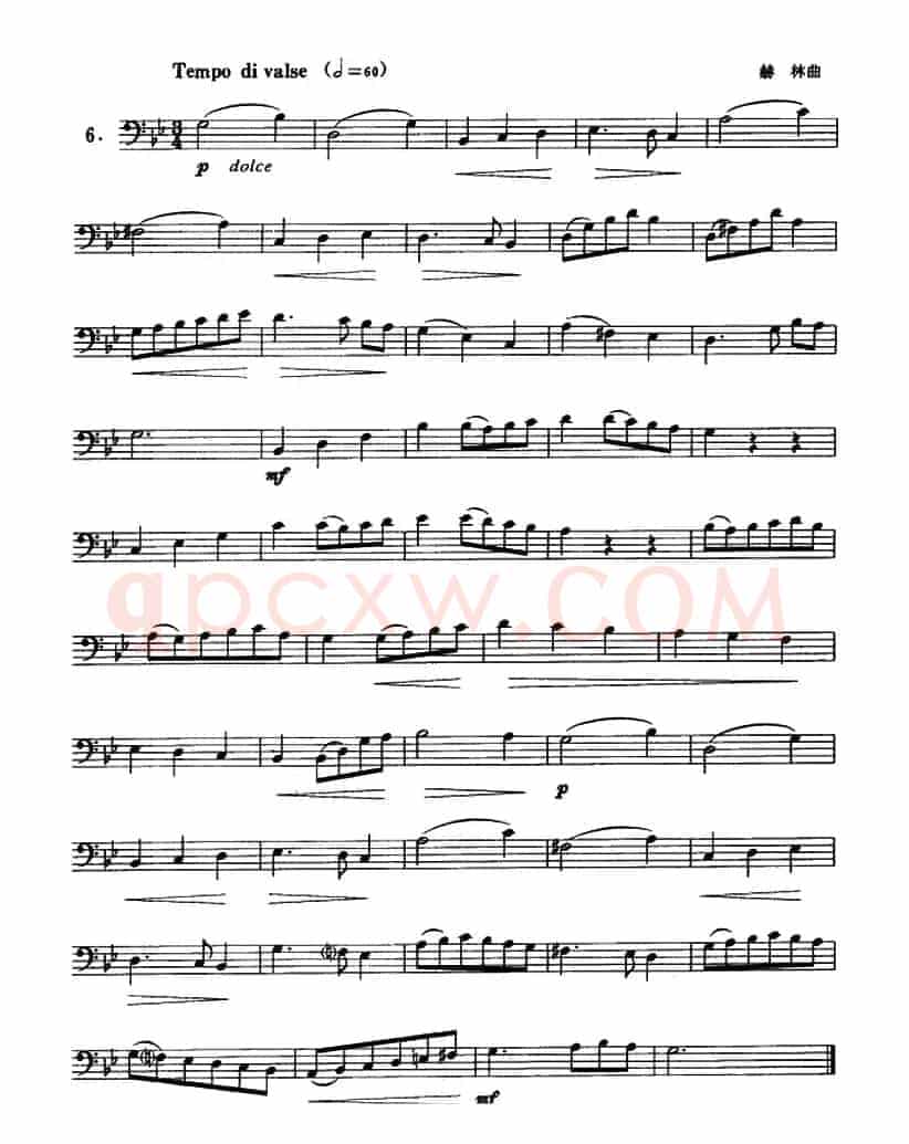 12首长号练习曲