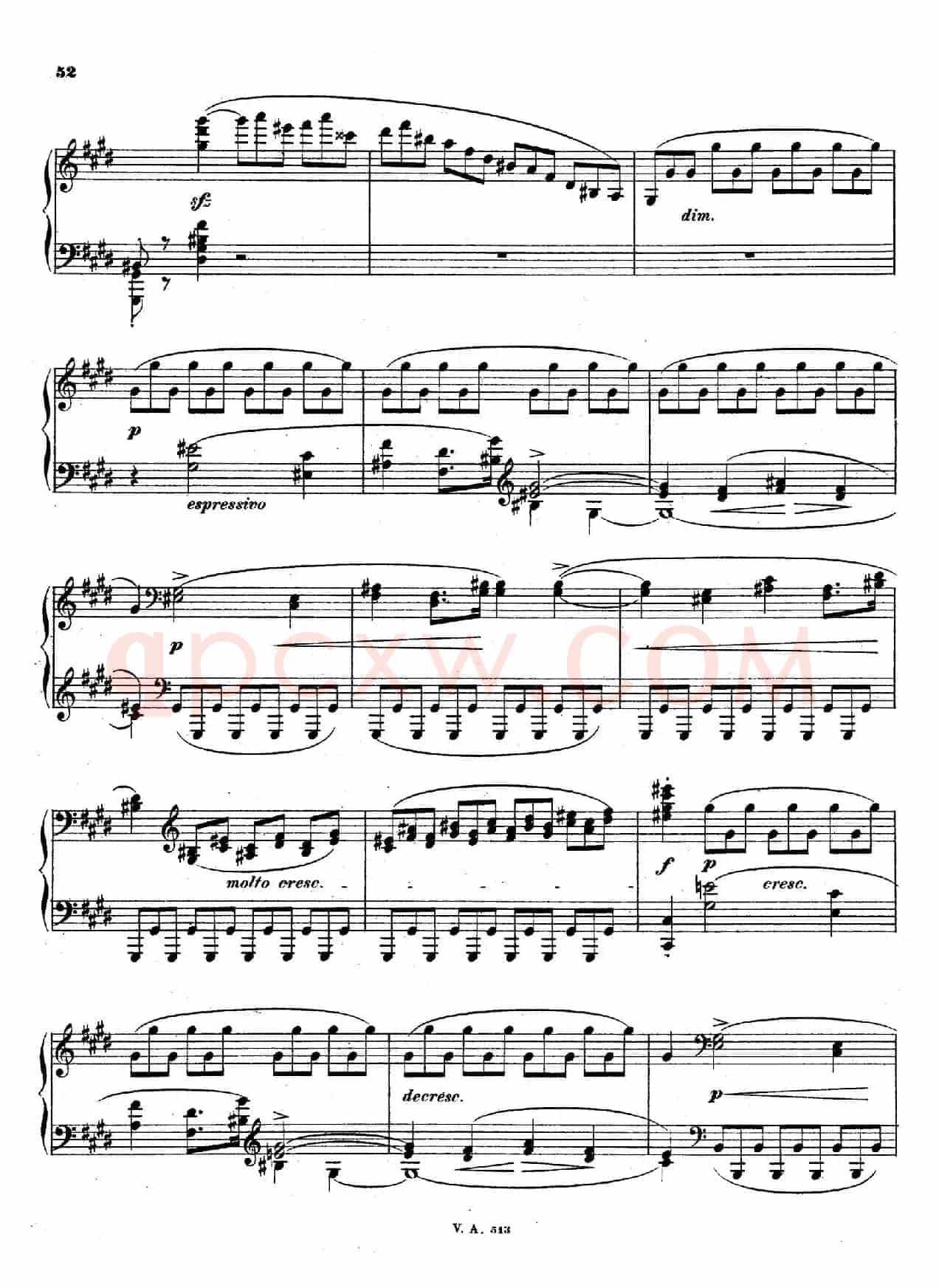 升c小调第一钢琴奏鸣曲(Op.6)
