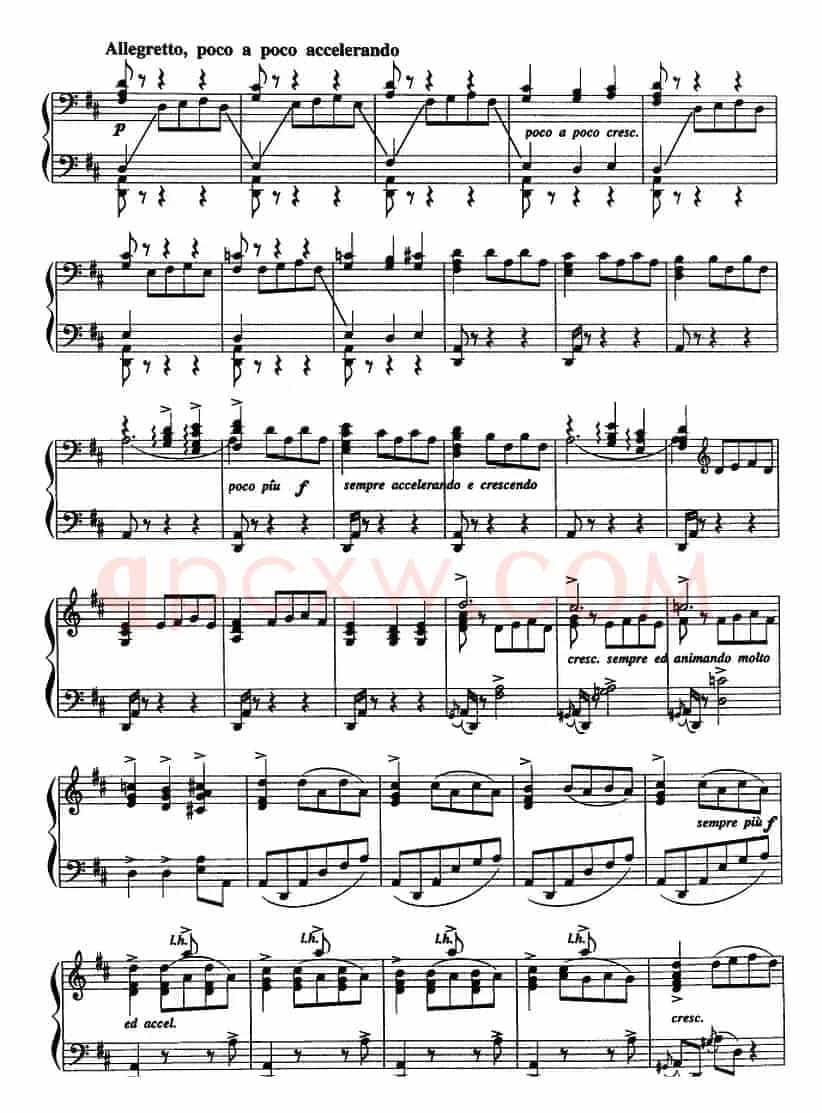 现代钢琴曲：29、阿拉贡狂想曲