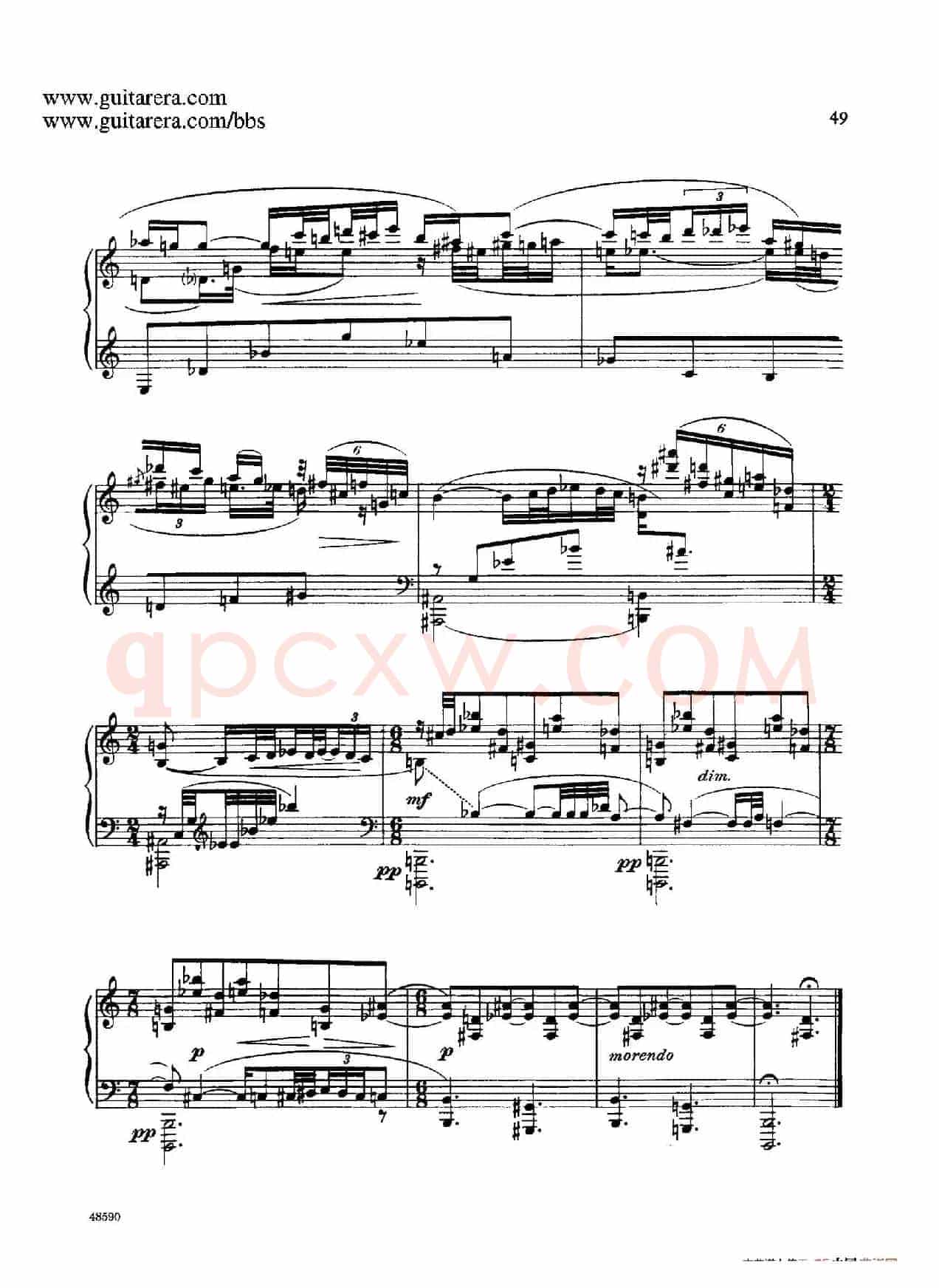 Piano Sonata Op.26(钢琴奏鸣曲·第三乐章)