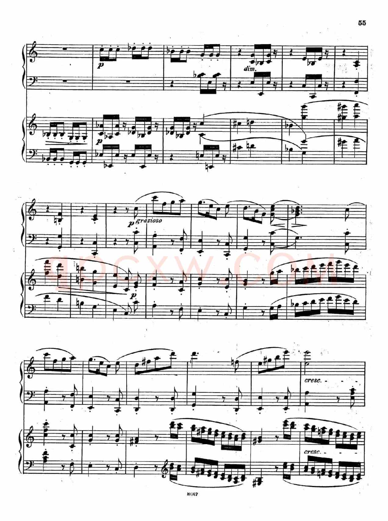 Symphony No.4 in e Minor Op.98(e小调第四交响曲·双钢琴)