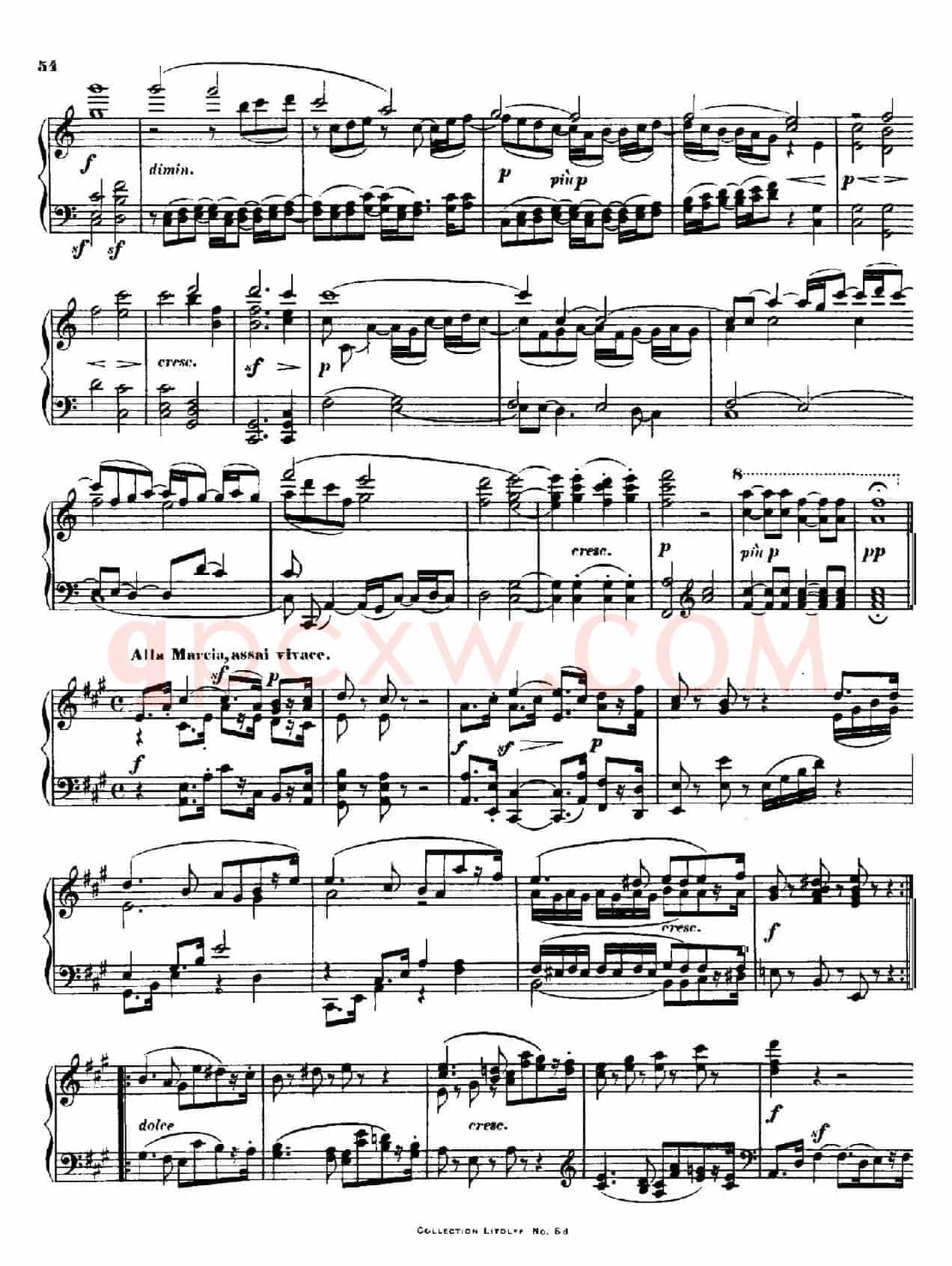 String Quartet No.15 in a Minor Op.132(a小调第十五弦乐四重奏·钢琴独奏版)