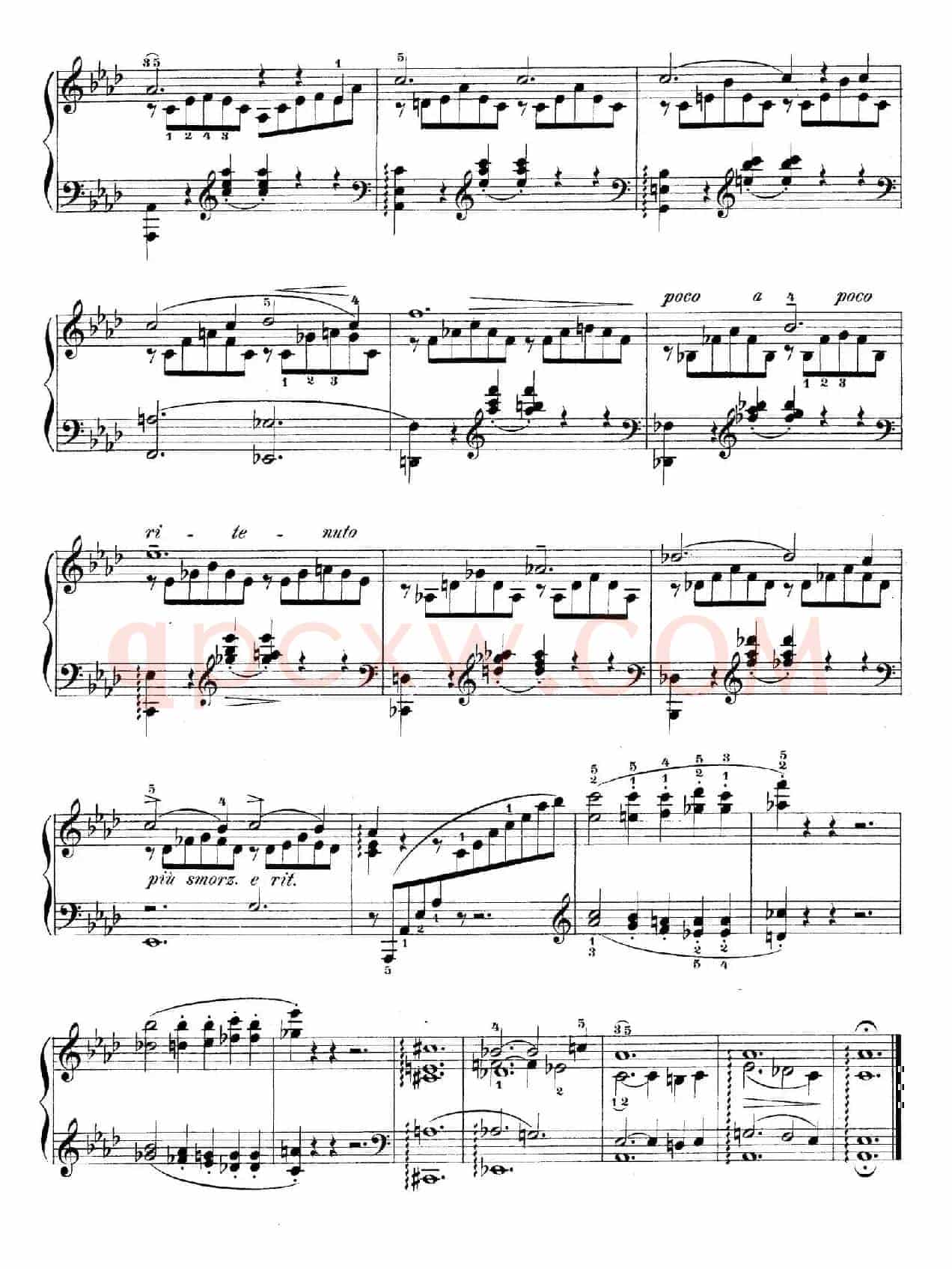 Notturnos S.541(3首夜曲“爱之梦”·3)