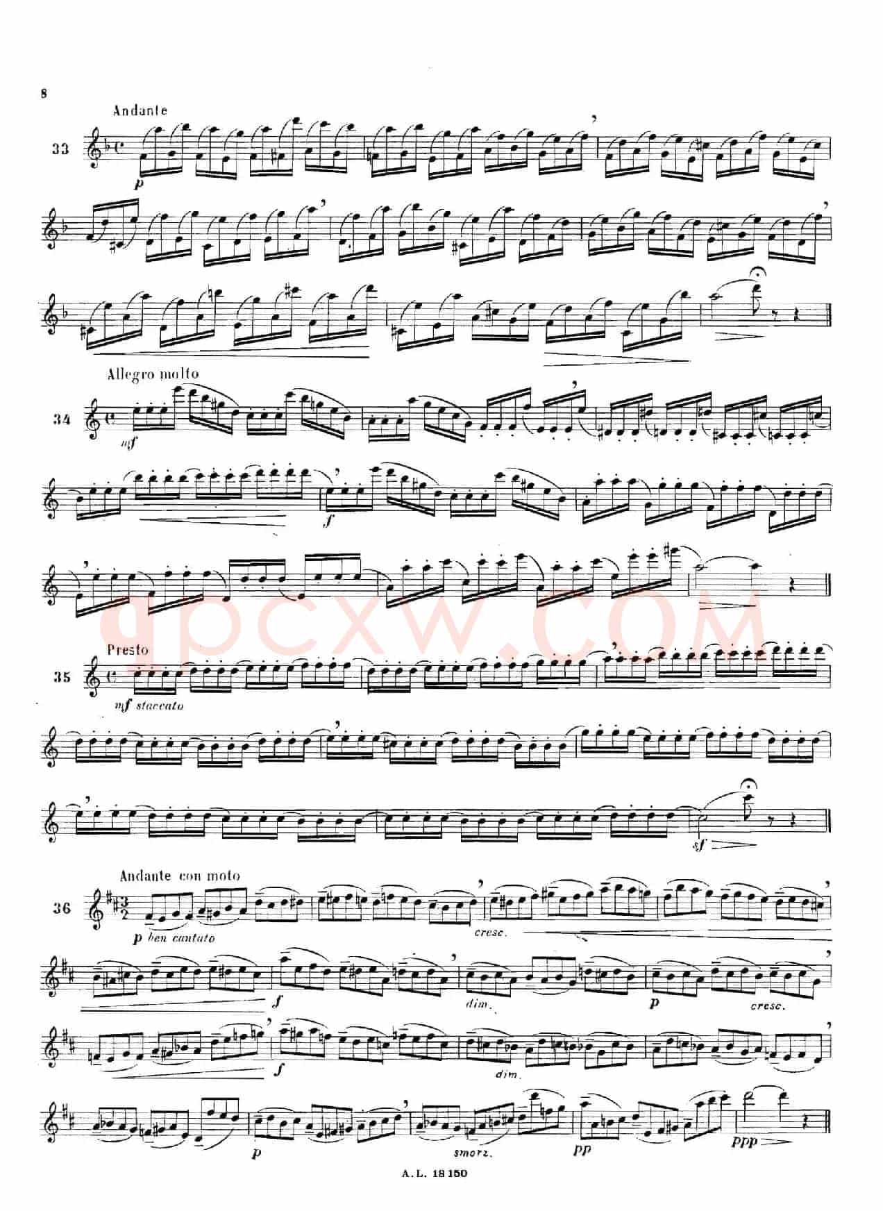 简易练习曲100首