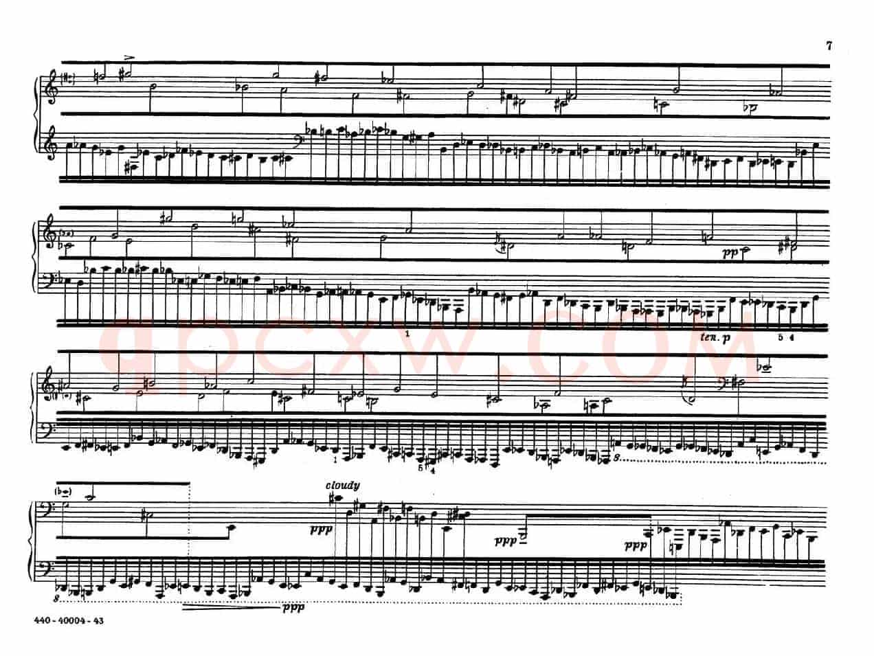 12 Etudes for Piano（博尔科姆12首钢琴练习曲·2）