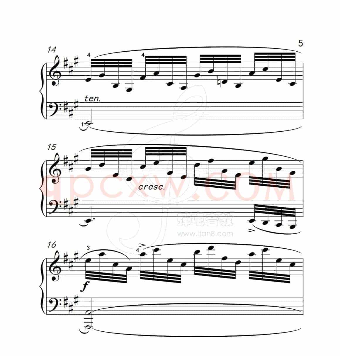 练习曲 38（克拉莫钢琴练习曲60首）