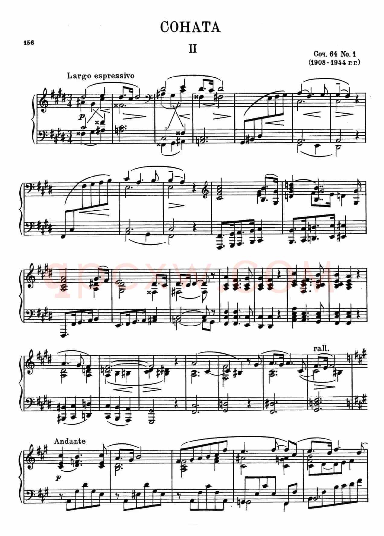 COHATA Op.64-1（Ⅱ）